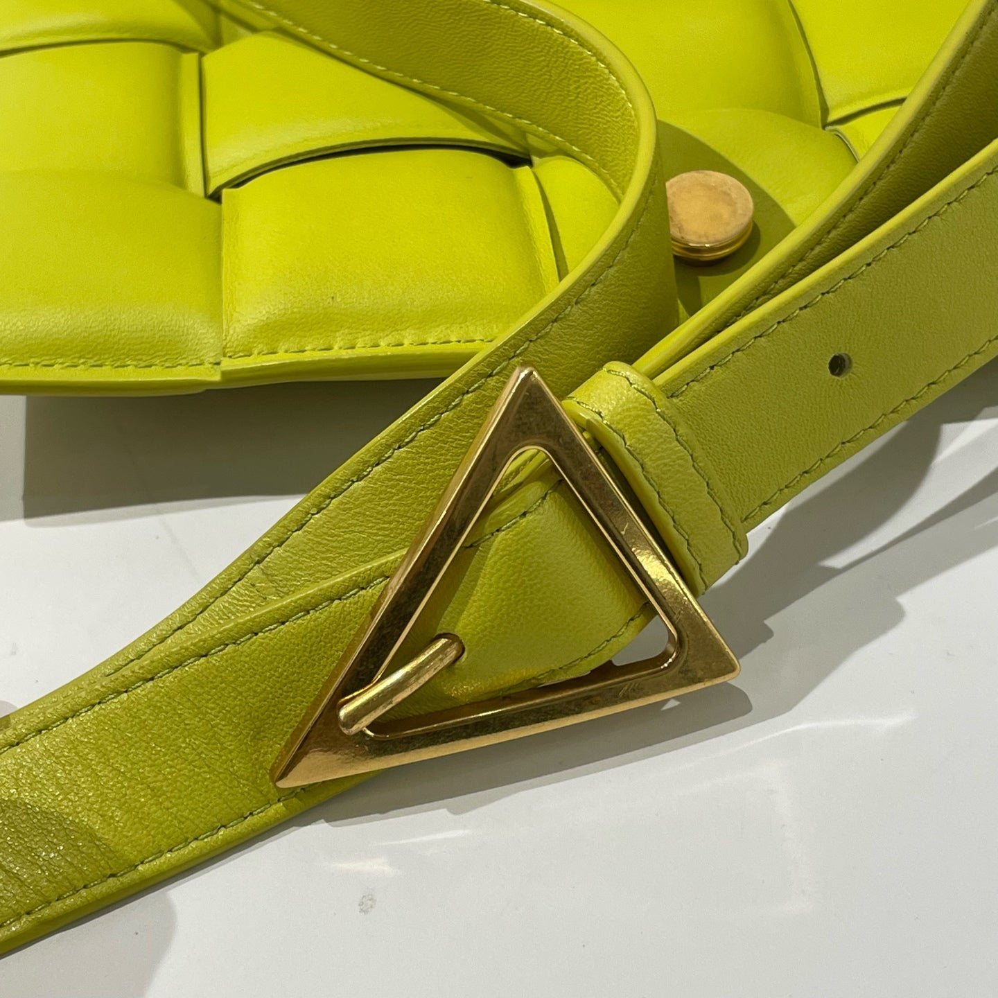 Bottega Veneta - Padded Cassette - Leather - Green - (medium)