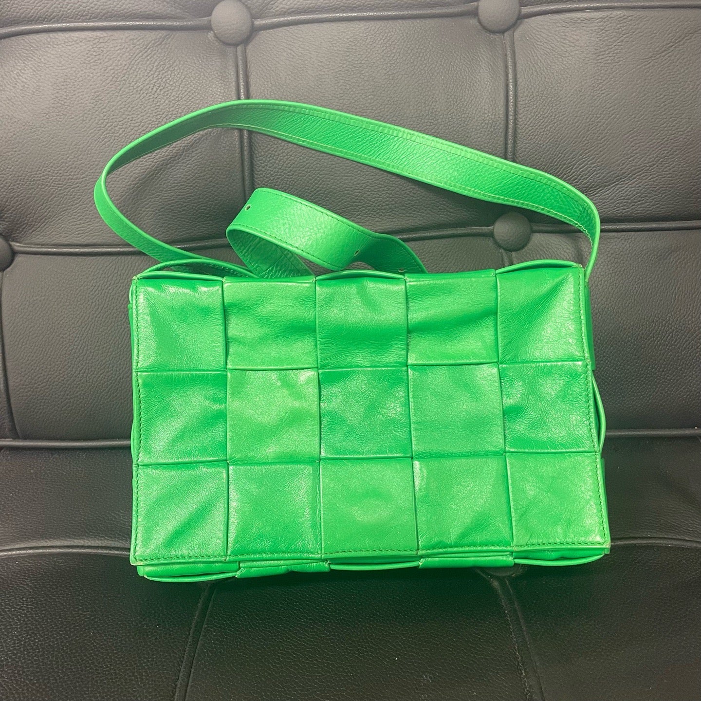Bottega Veneta - Padded Cassette - Leather - Green - (small)