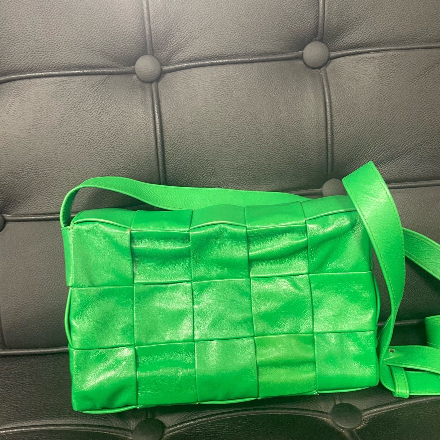 Bottega Veneta - Padded Cassette - Leather - Green - (small)