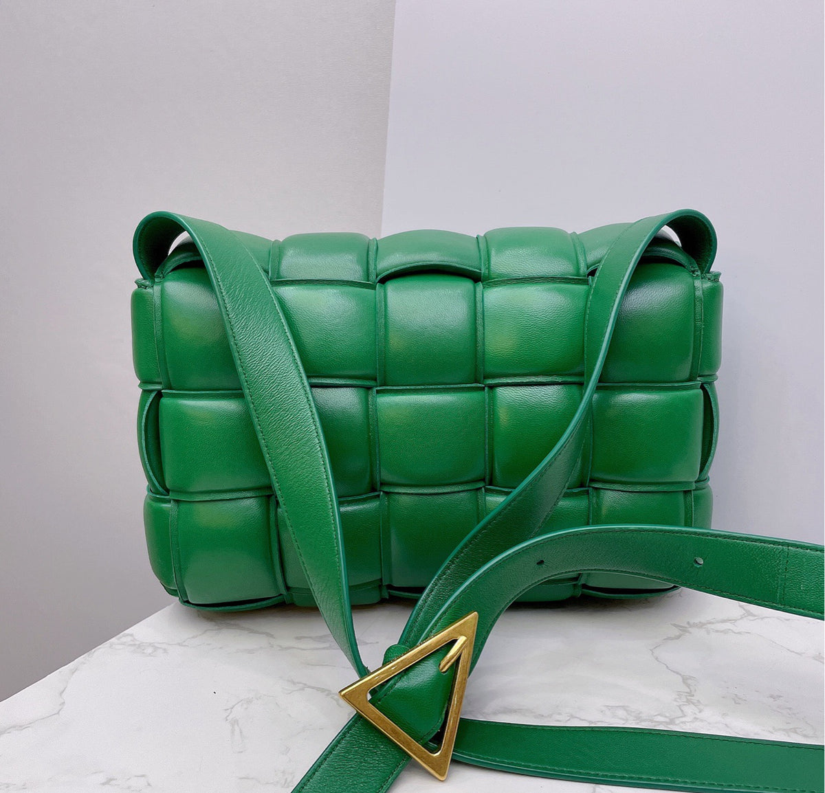 Bottega Veneta - Padded Cassette - Leather - Green - (small)