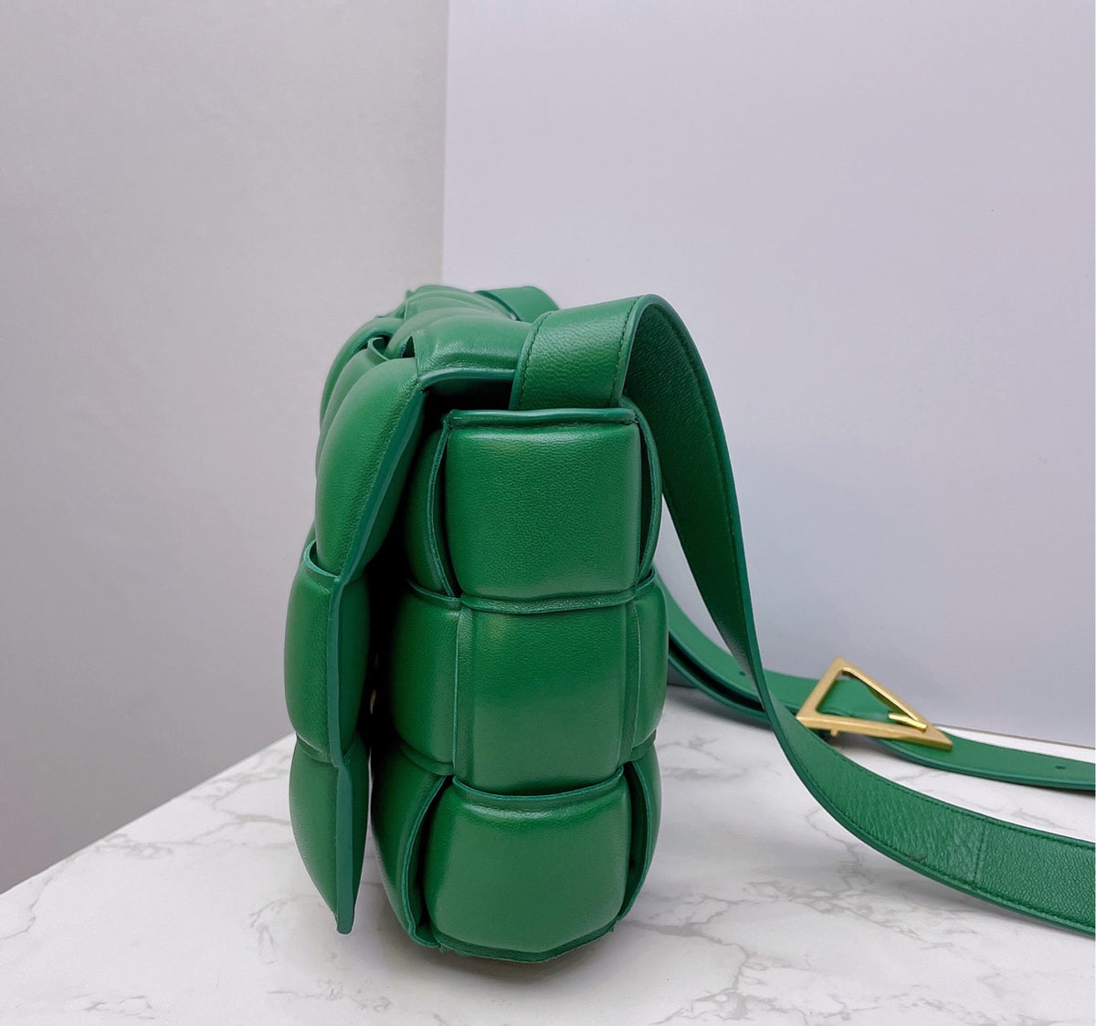 Bottega Veneta - Padded Cassette - Leather - Green - (small)
