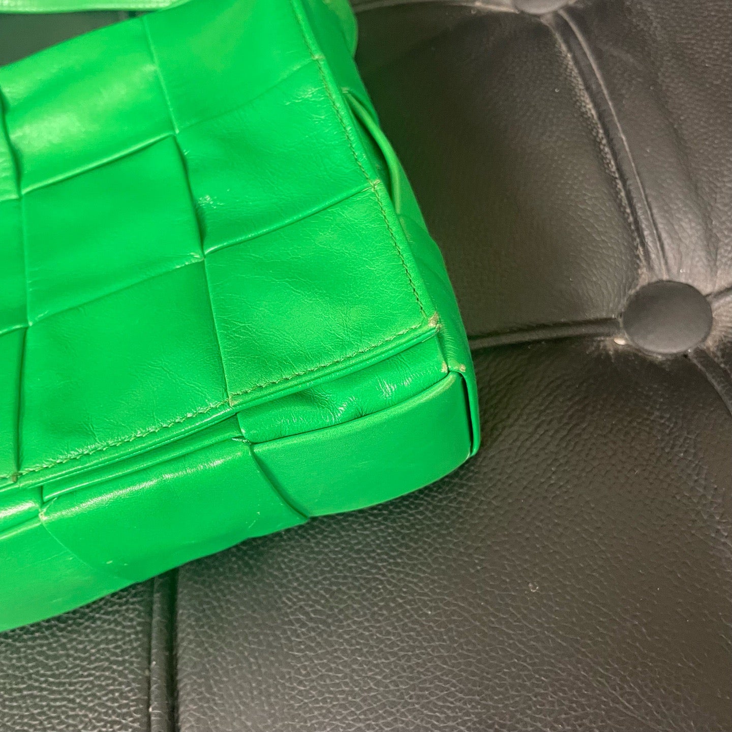 Bottega Veneta - Padded Cassette - Leather - Green - (small)