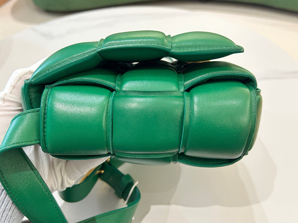 Bottega Veneta - Padded Cassette - Leather - Green - (small)
