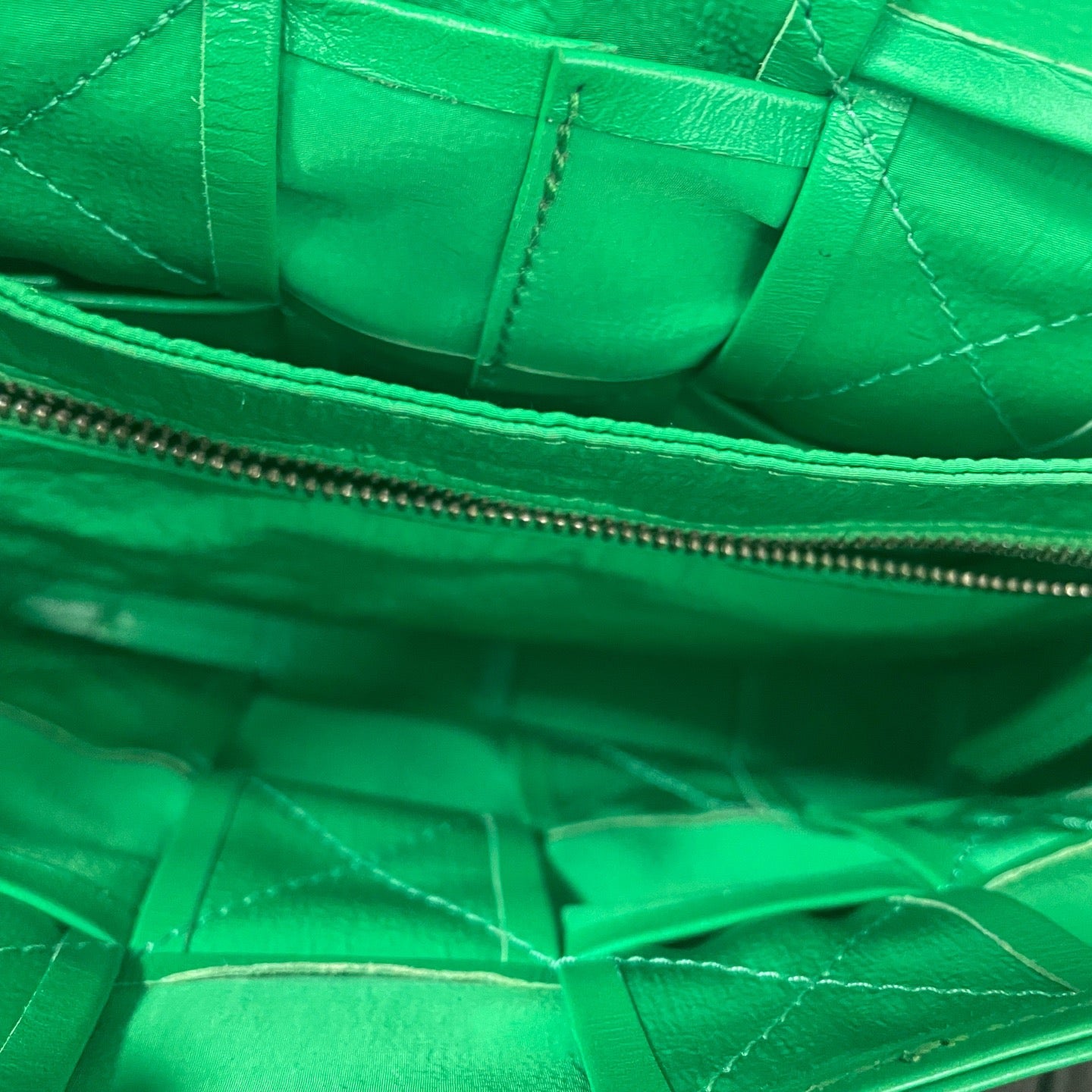 Bottega Veneta - Padded Cassette - Leather - Green - (small)