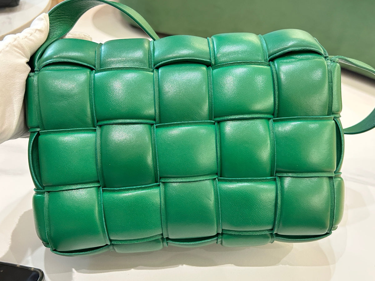 Bottega Veneta - Padded Cassette - Leather - Green - (small)