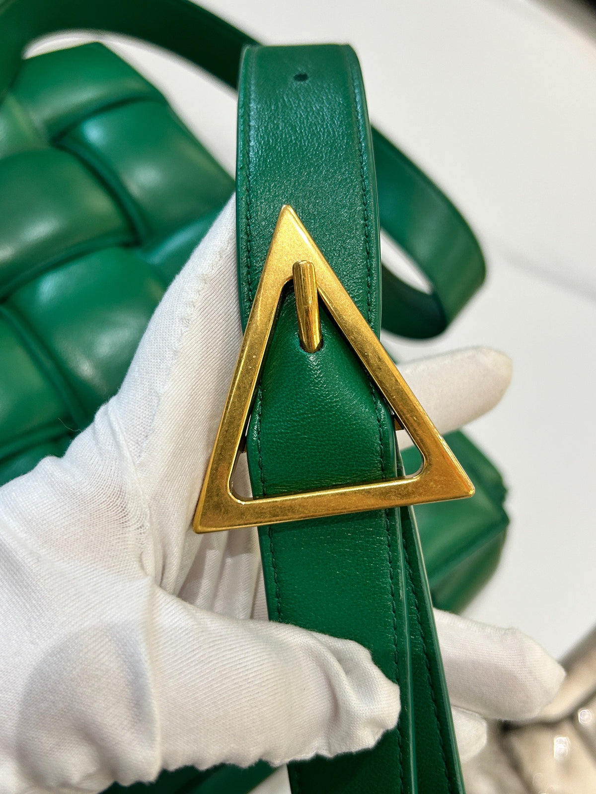 Bottega Veneta - Padded Cassette - Leather - Green - (small)