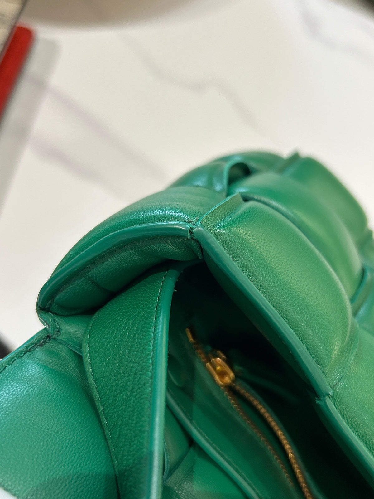 Bottega Veneta - Padded Cassette - Leather - Green - (small)