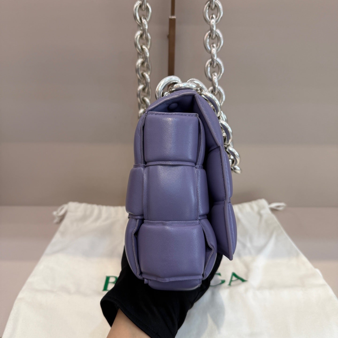 Bottega Veneta - Padded Cassette - Leather - Purple - (mini)