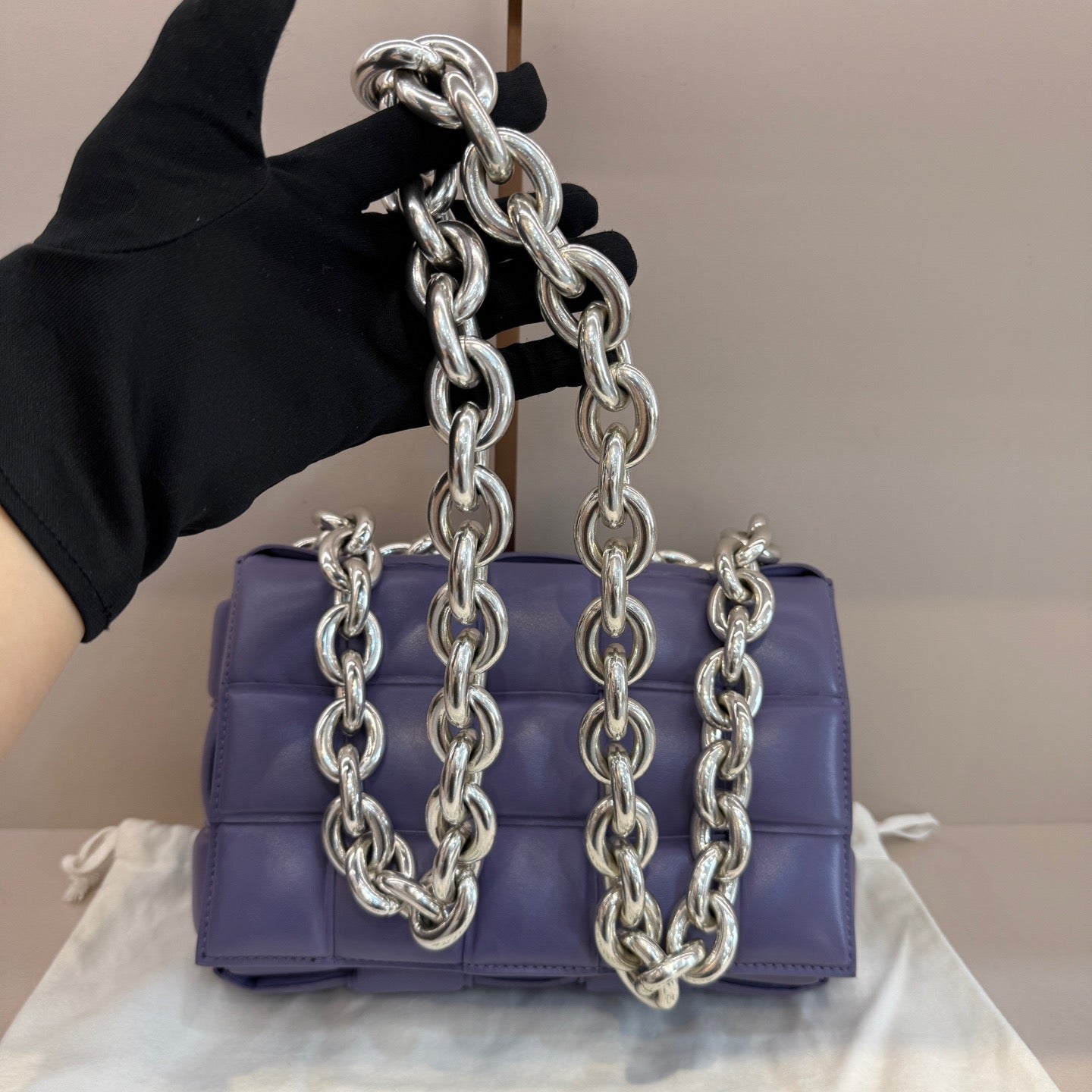 Bottega Veneta - Padded Cassette - Leather - Purple - (mini)