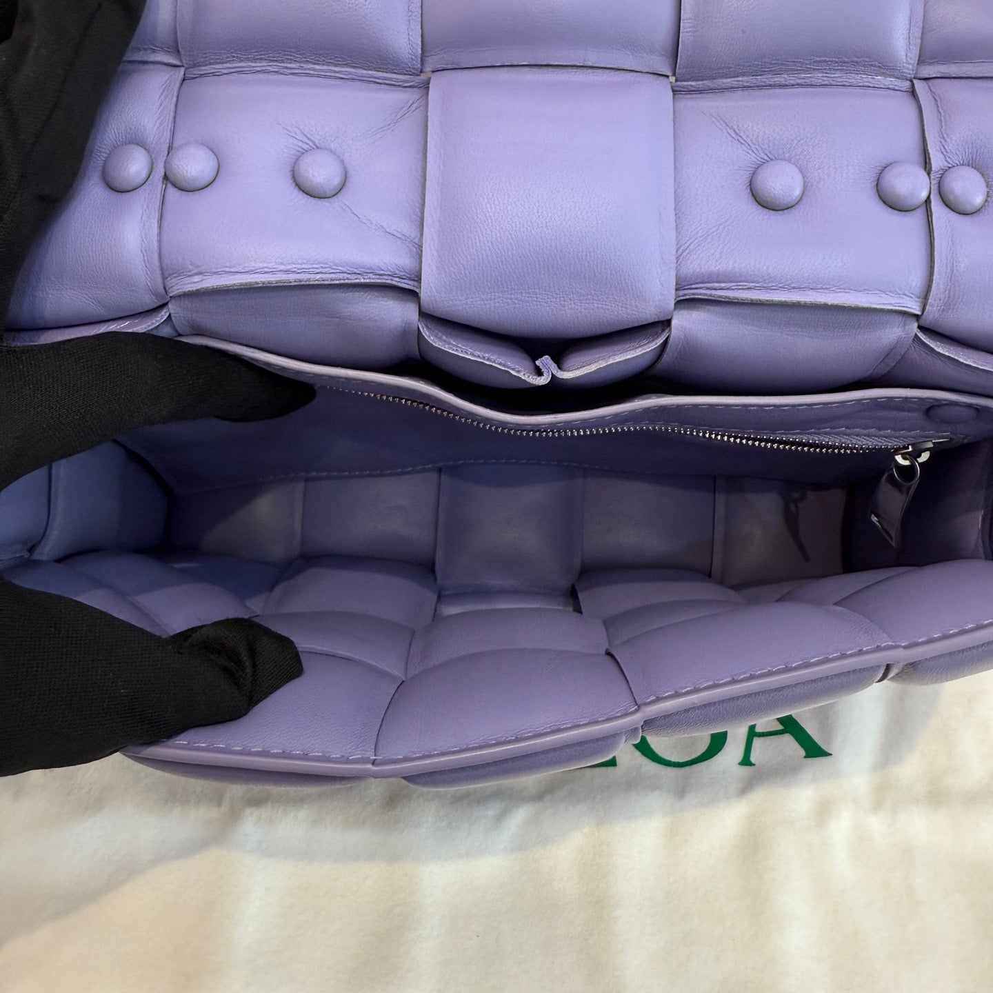 Bottega Veneta - Padded Cassette - Leather - Purple - (mini)