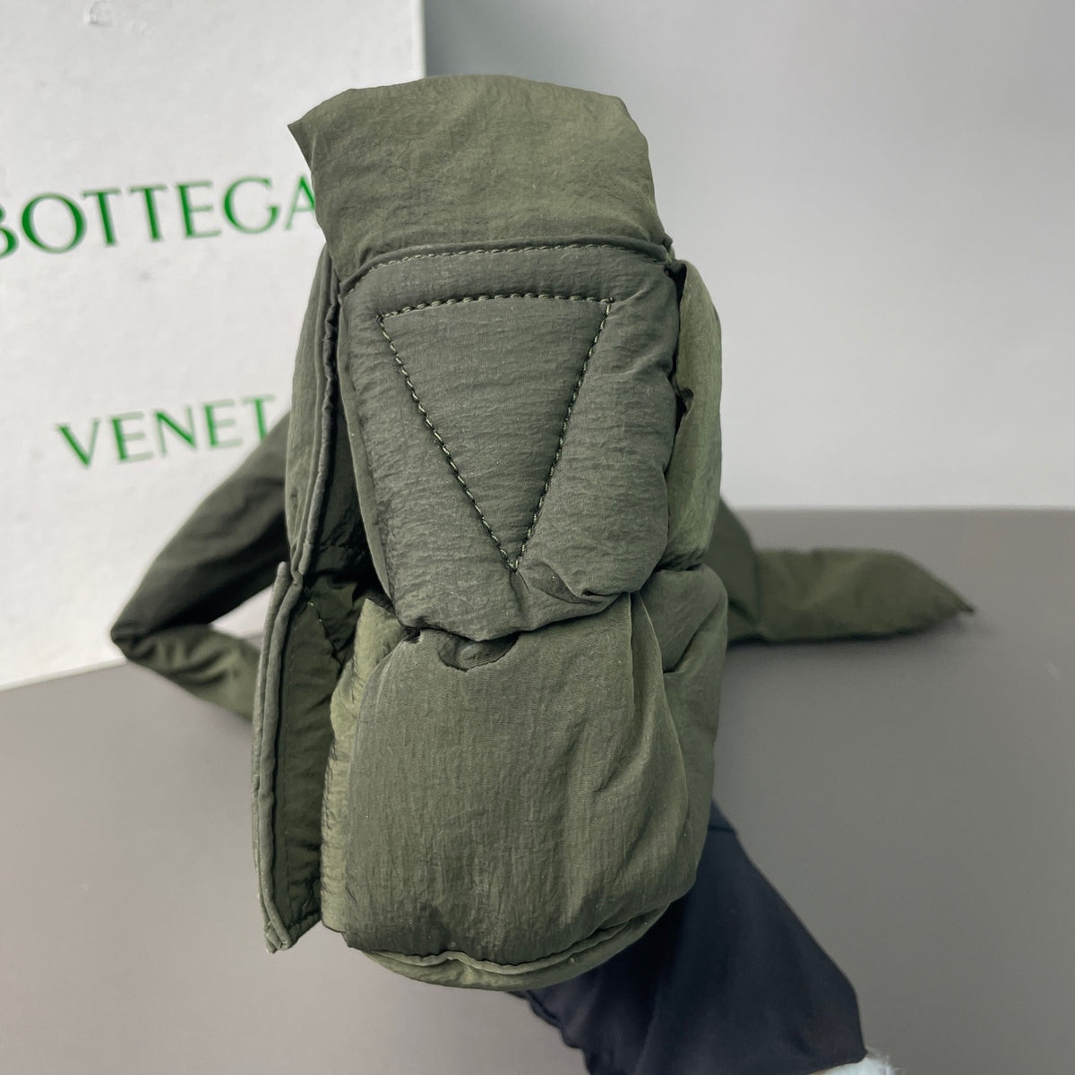 Bottega Veneta - Padded Tech Cassette - Synthetic - Green - (medium)
