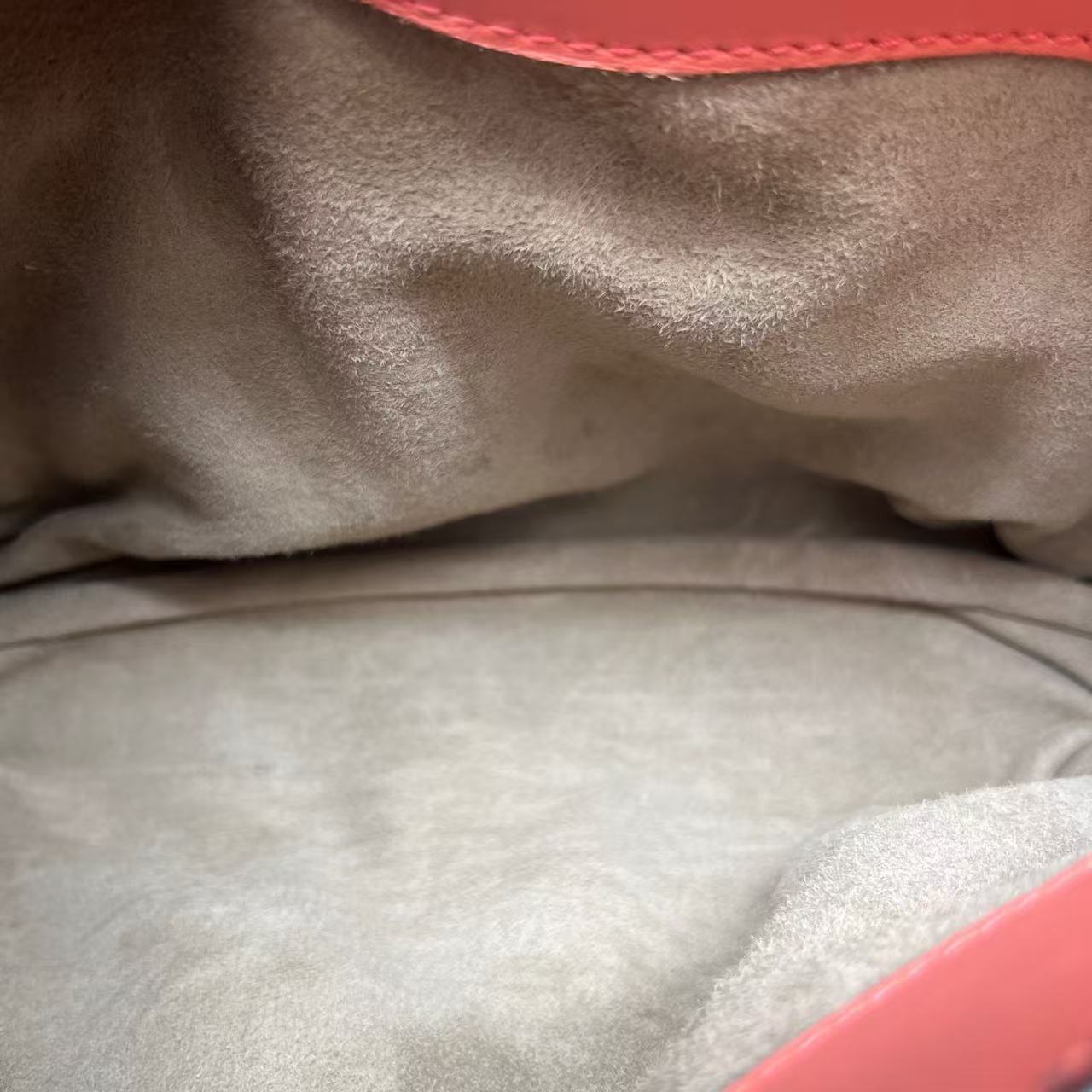 Bottega Veneta - Piazza Messenger Bag - Leather - Coral Pink with Darkened Brass Hardware - (Medium)