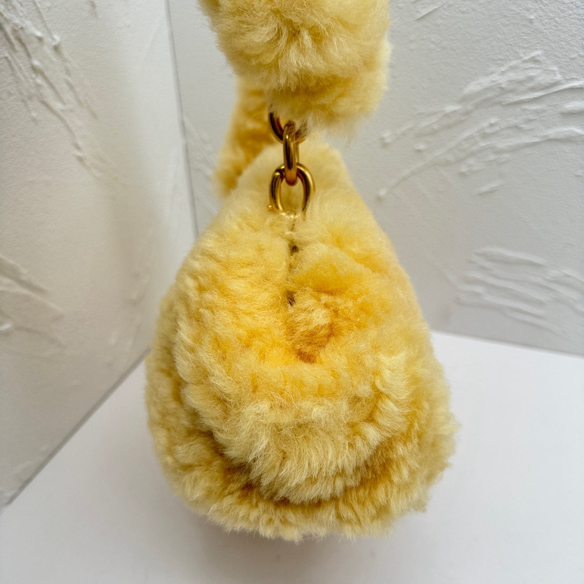 Bottega Veneta - Pouch - Fur - Shearling - Yellow - (medium)