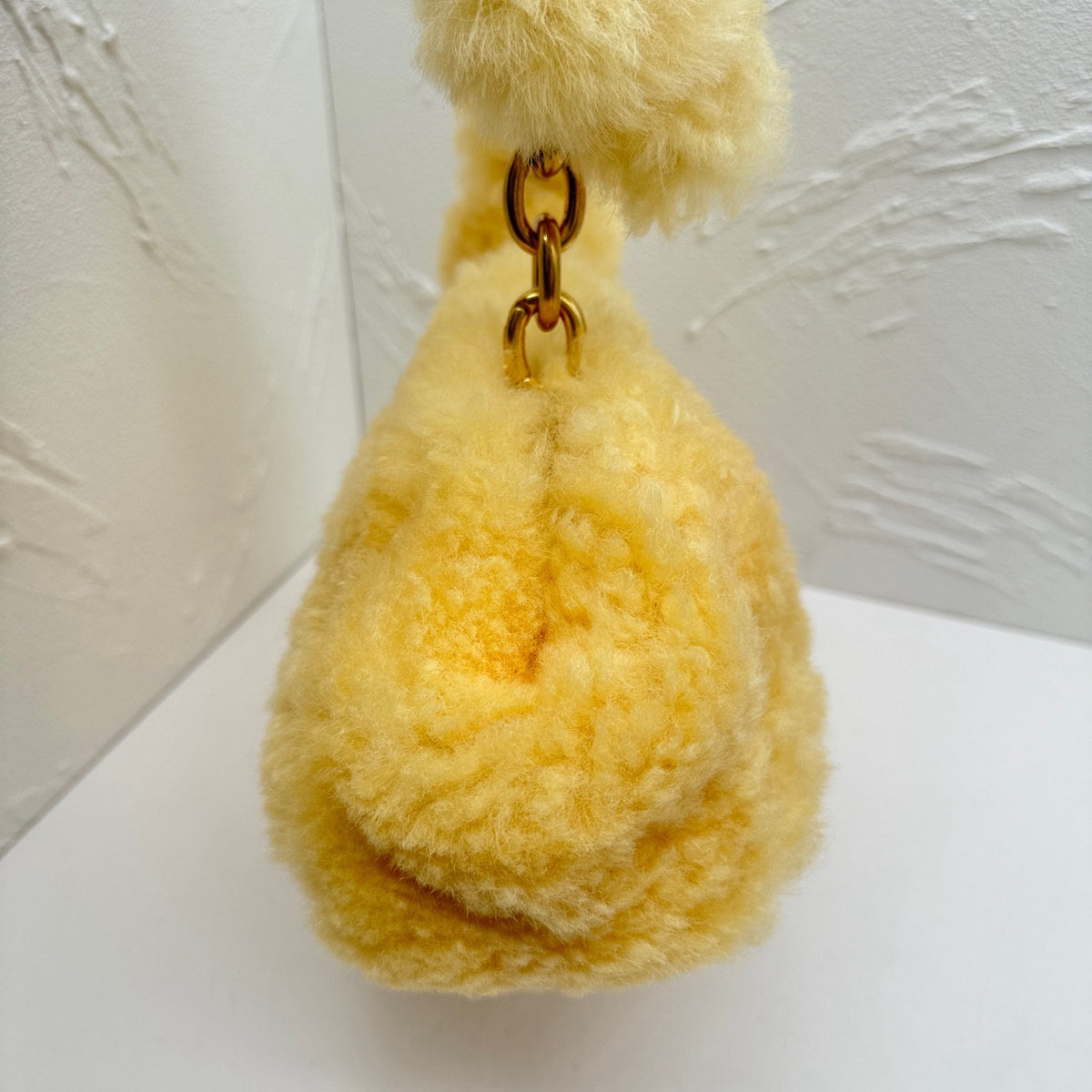 Bottega Veneta - Pouch - Fur - Shearling - Yellow - (medium)