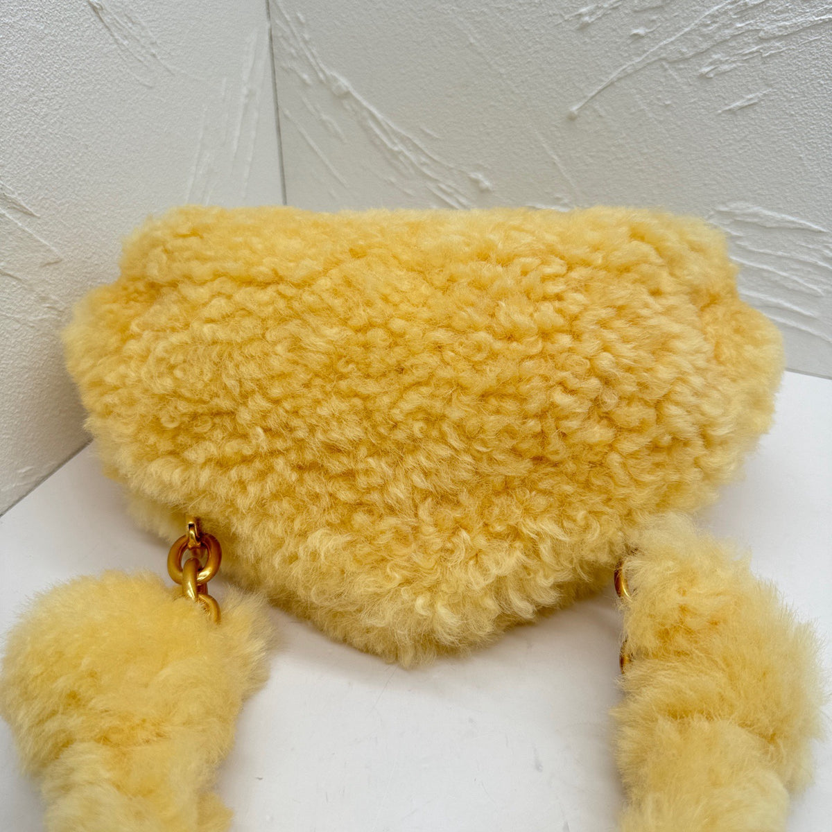 Bottega Veneta - Pouch - Fur - Shearling - Yellow - (medium)