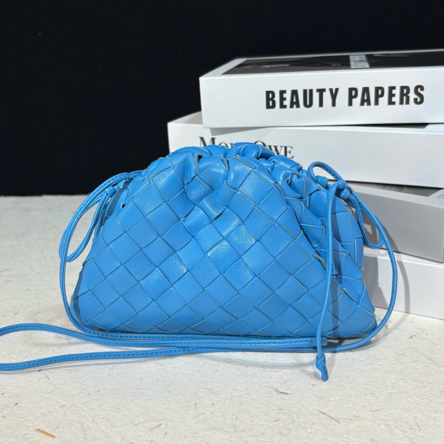 Bottega Veneta - Pouch - Leather - Blue - (mini)