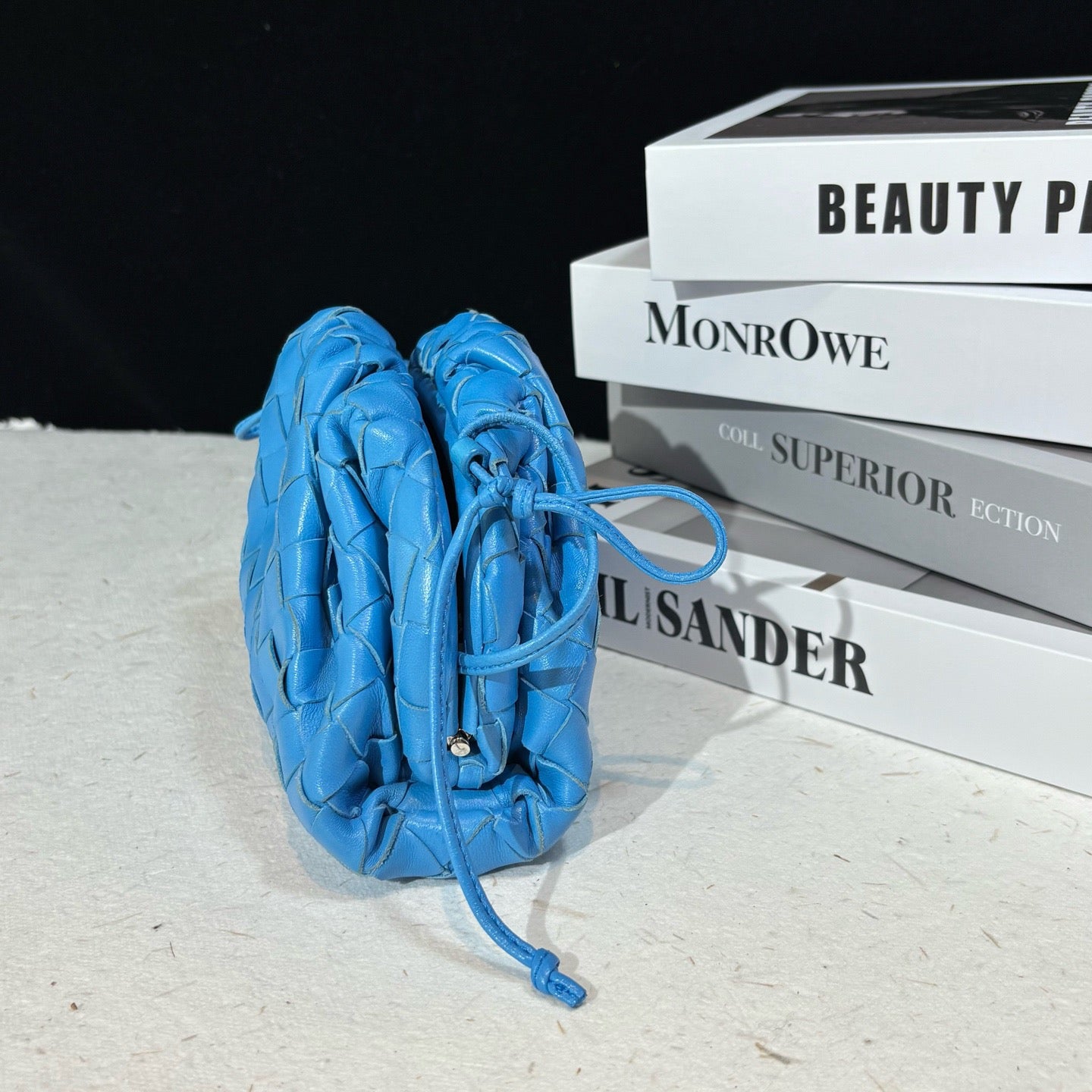 Bottega Veneta - Pouch - Leather - Blue - (mini)