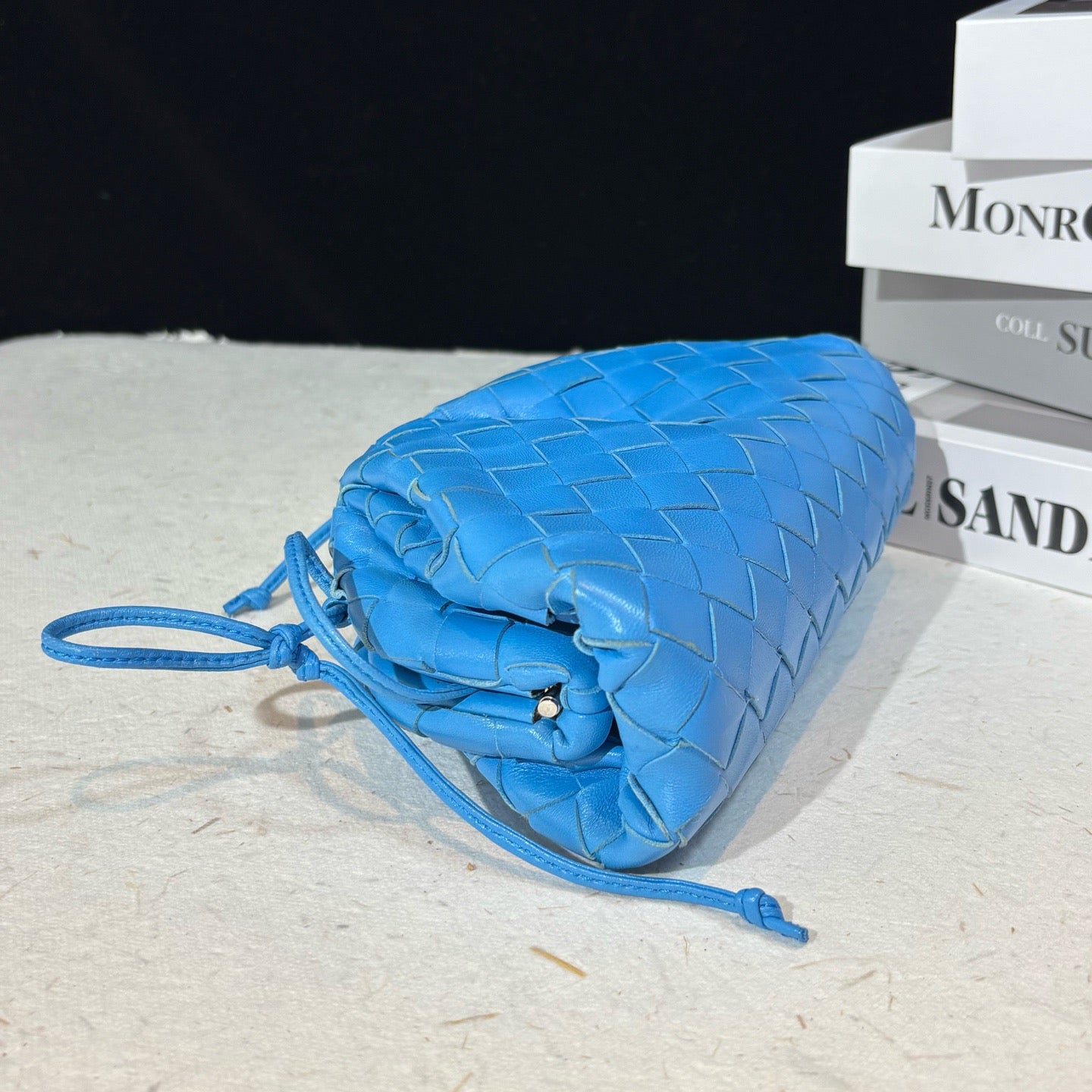 Bottega Veneta - Pouch - Leather - Blue - (mini)