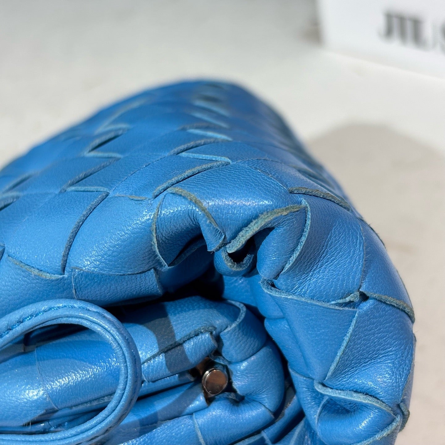Bottega Veneta - Pouch - Leather - Blue - (mini)