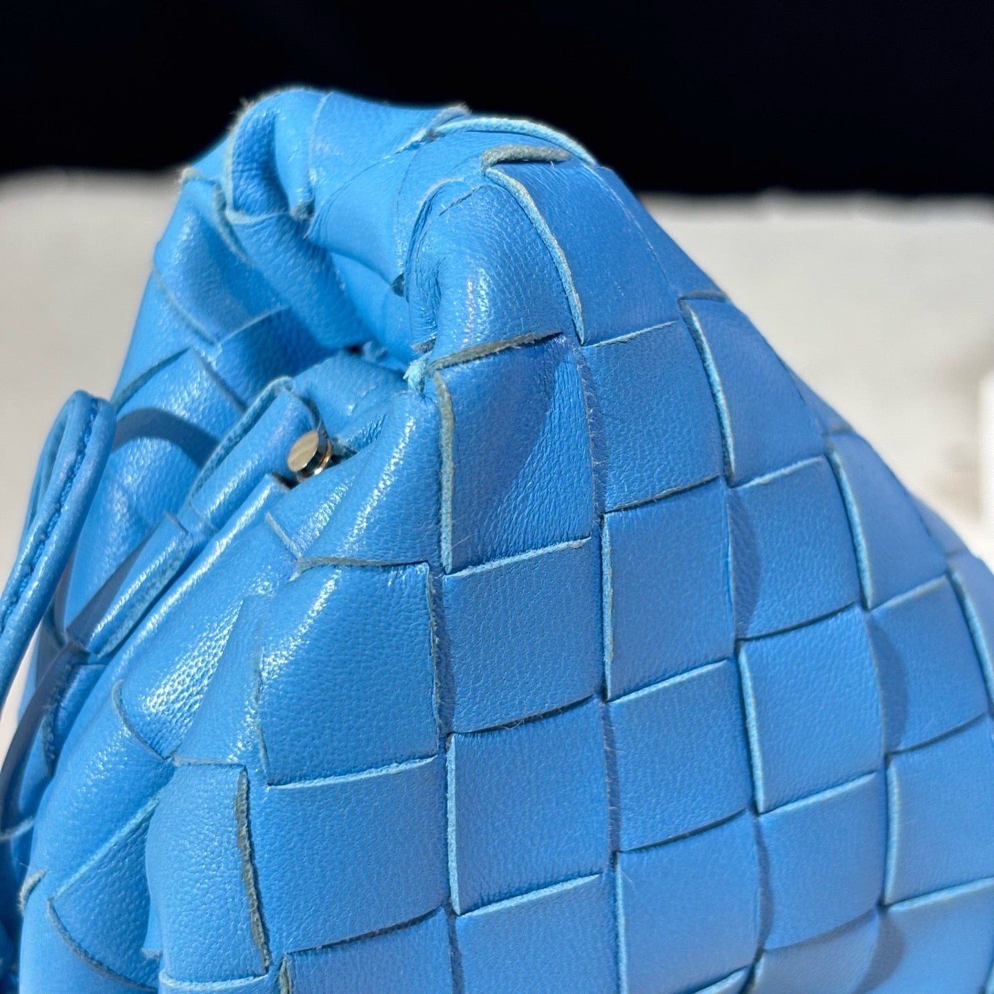 Bottega Veneta - Pouch - Leather - Blue - (mini)