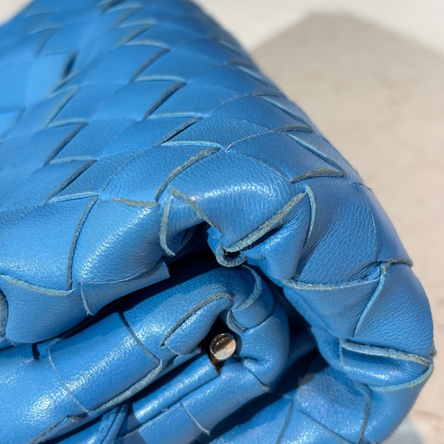 Bottega Veneta - Pouch - Leather - Blue - (mini)