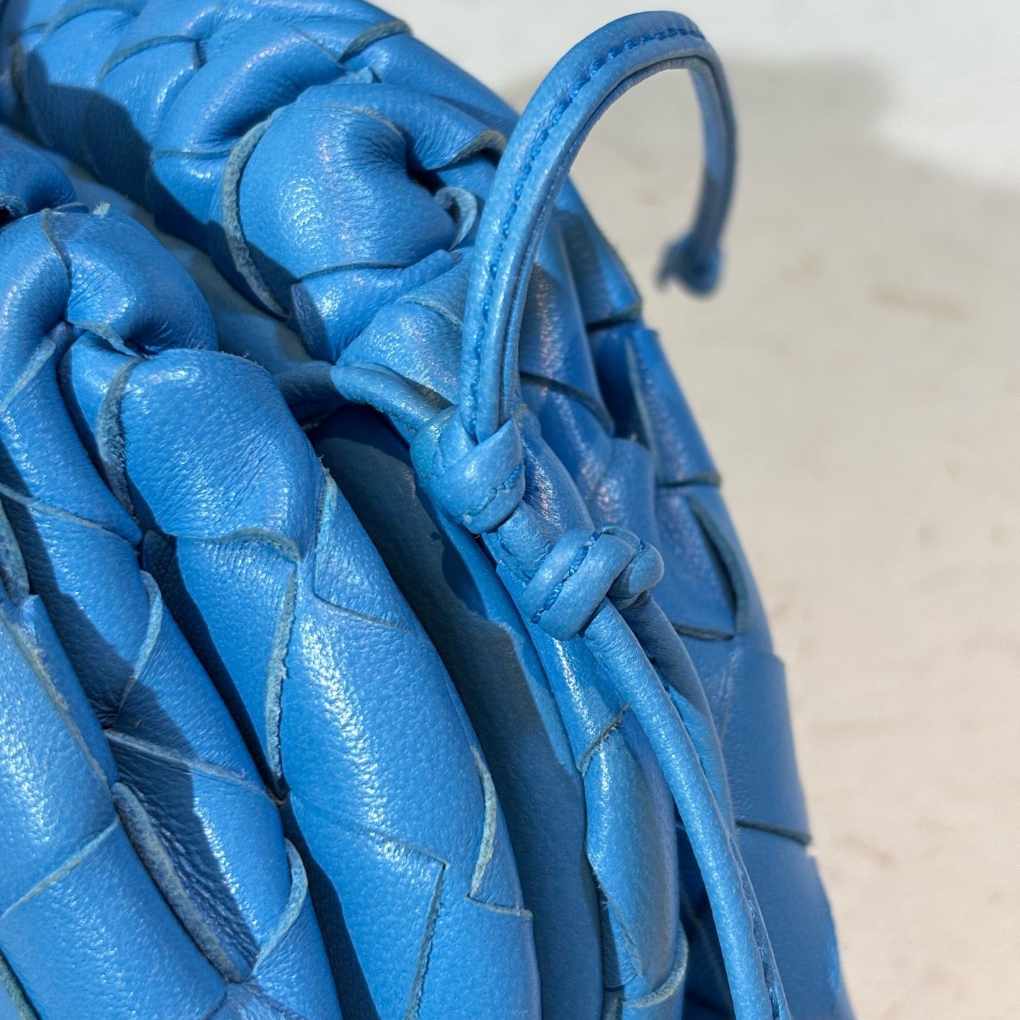 Bottega Veneta - Pouch - Leather - Blue - (mini)
