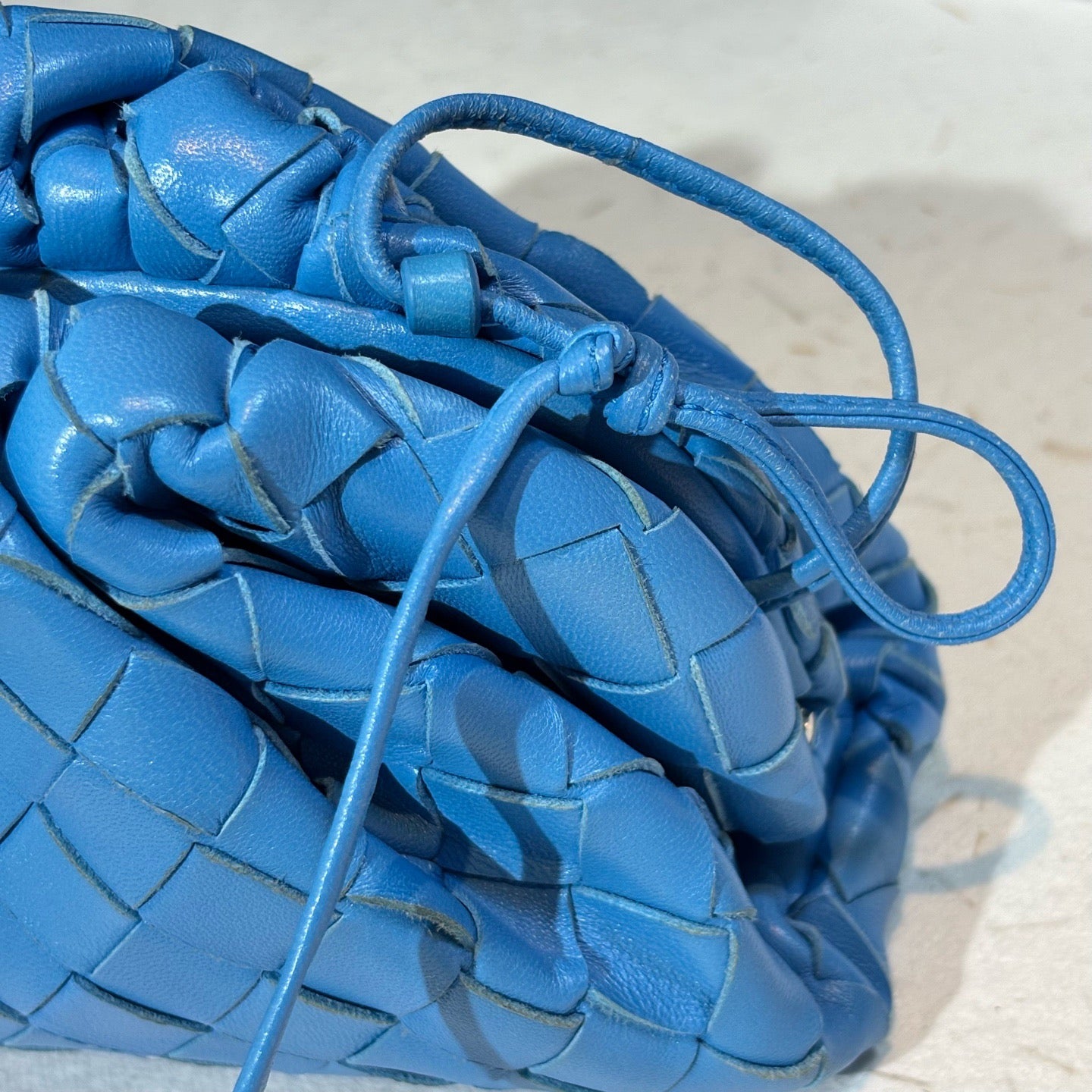 Bottega Veneta - Pouch - Leather - Blue - (mini)
