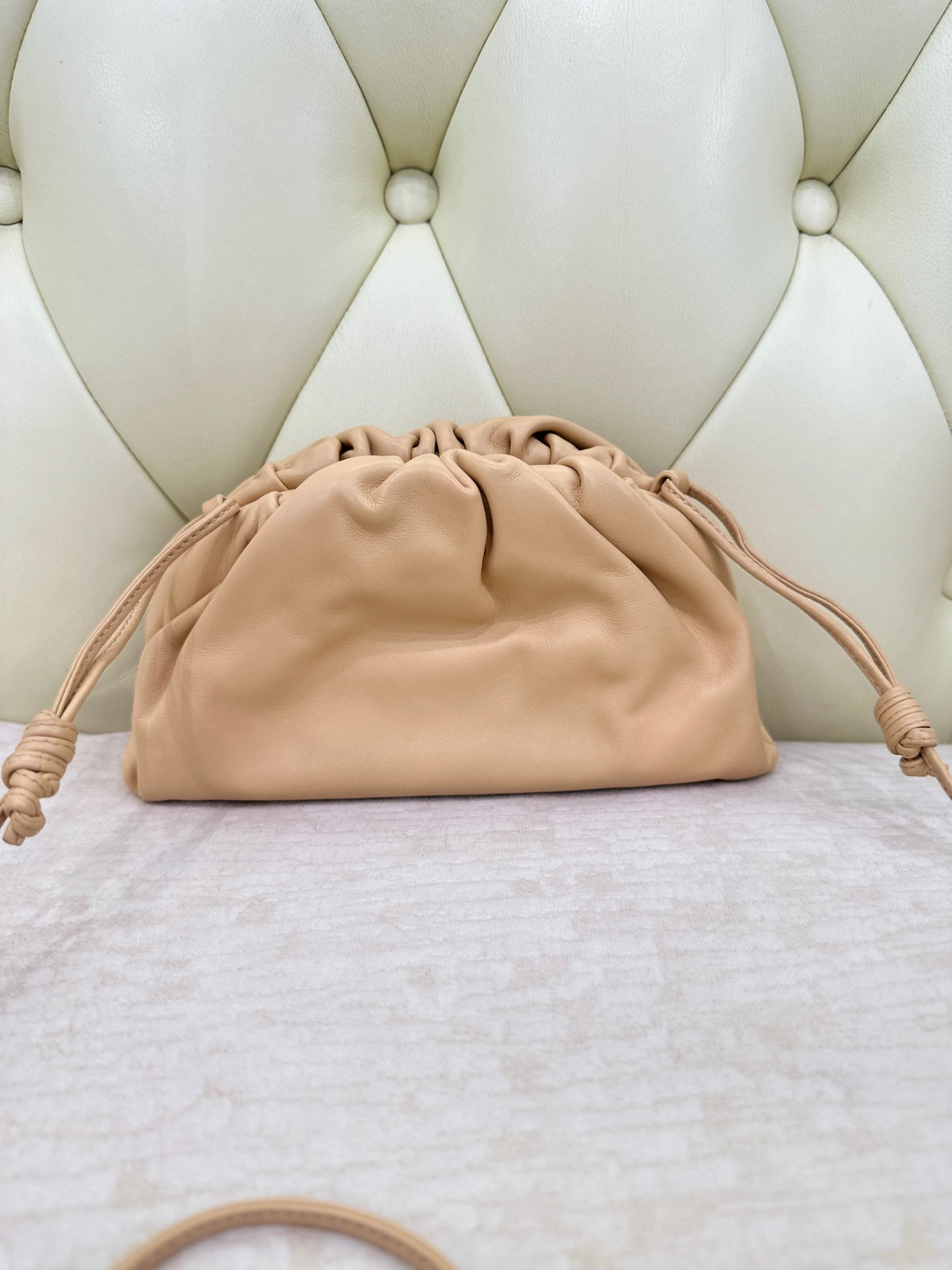 Bottega Veneta - Pouch Mini - Leather - Camel - (mini)