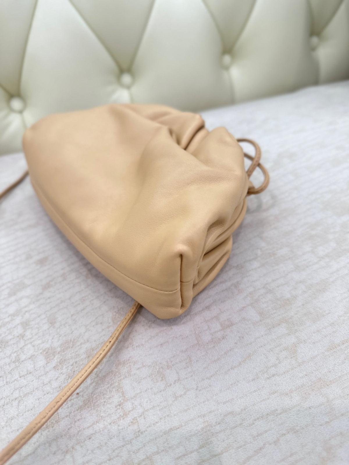 Bottega Veneta - Pouch Mini - Leather - Camel - (mini)