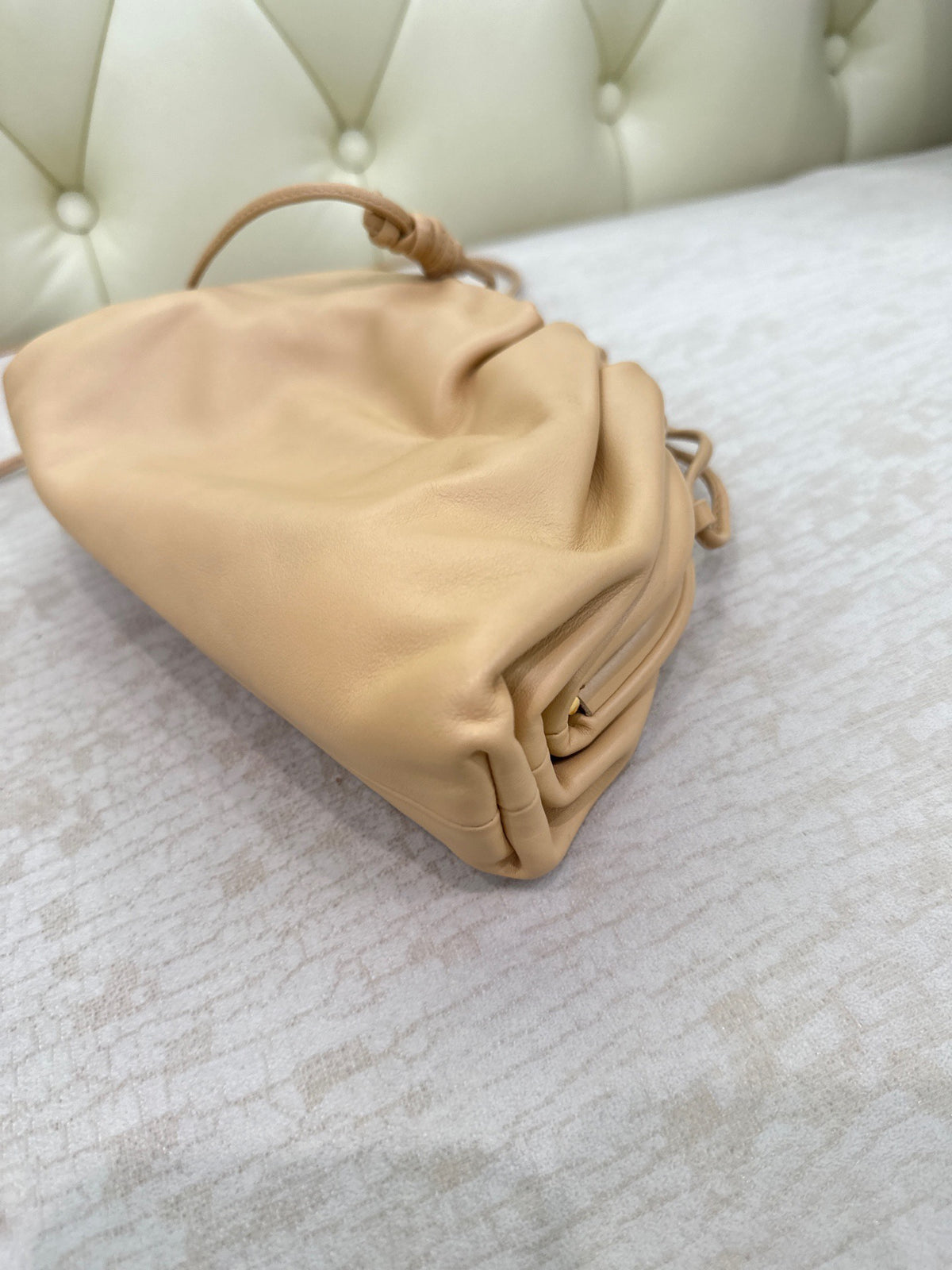 Bottega Veneta - Pouch Mini - Leather - Camel - (mini)