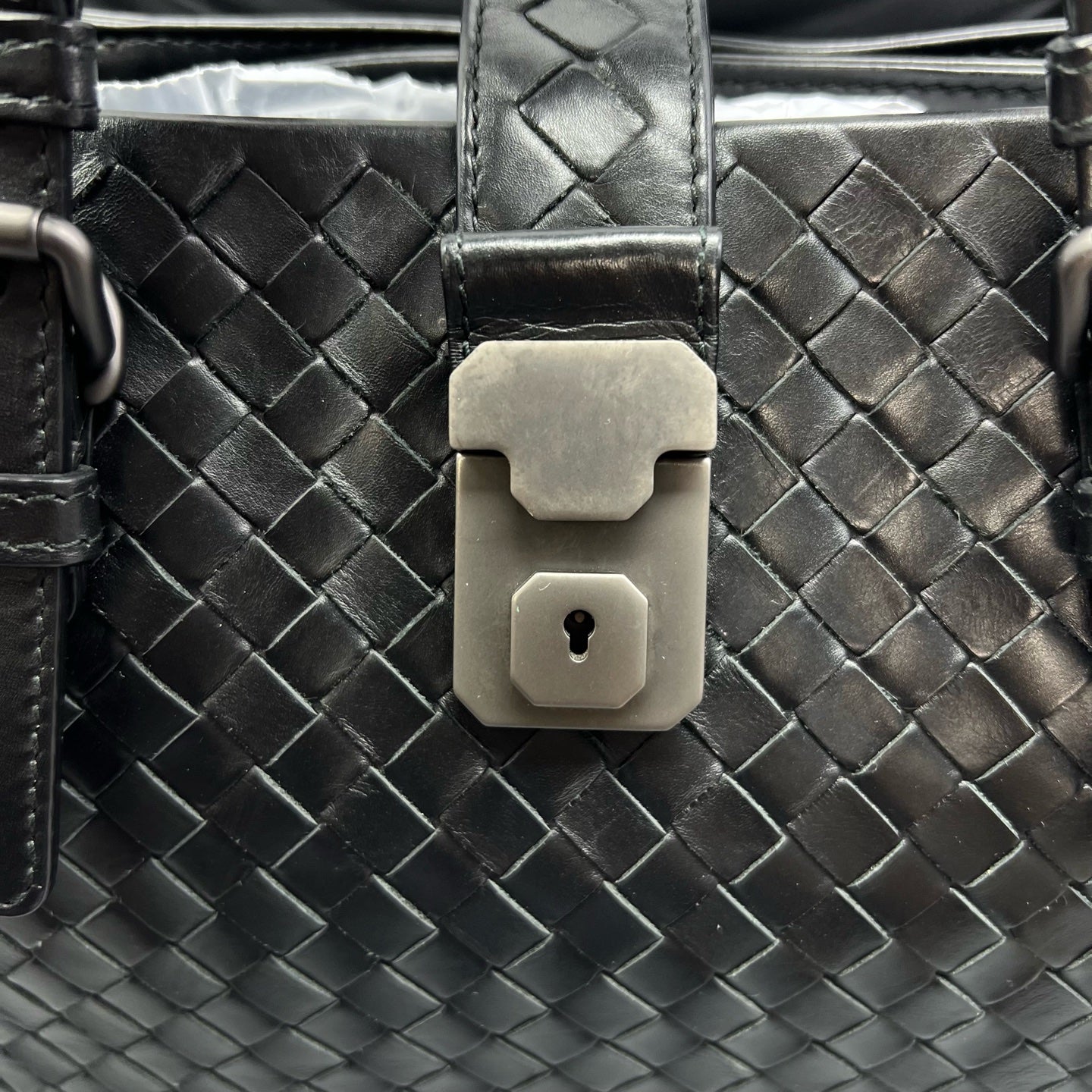 Bottega Veneta - Roma - Leather - Black - (Medium)