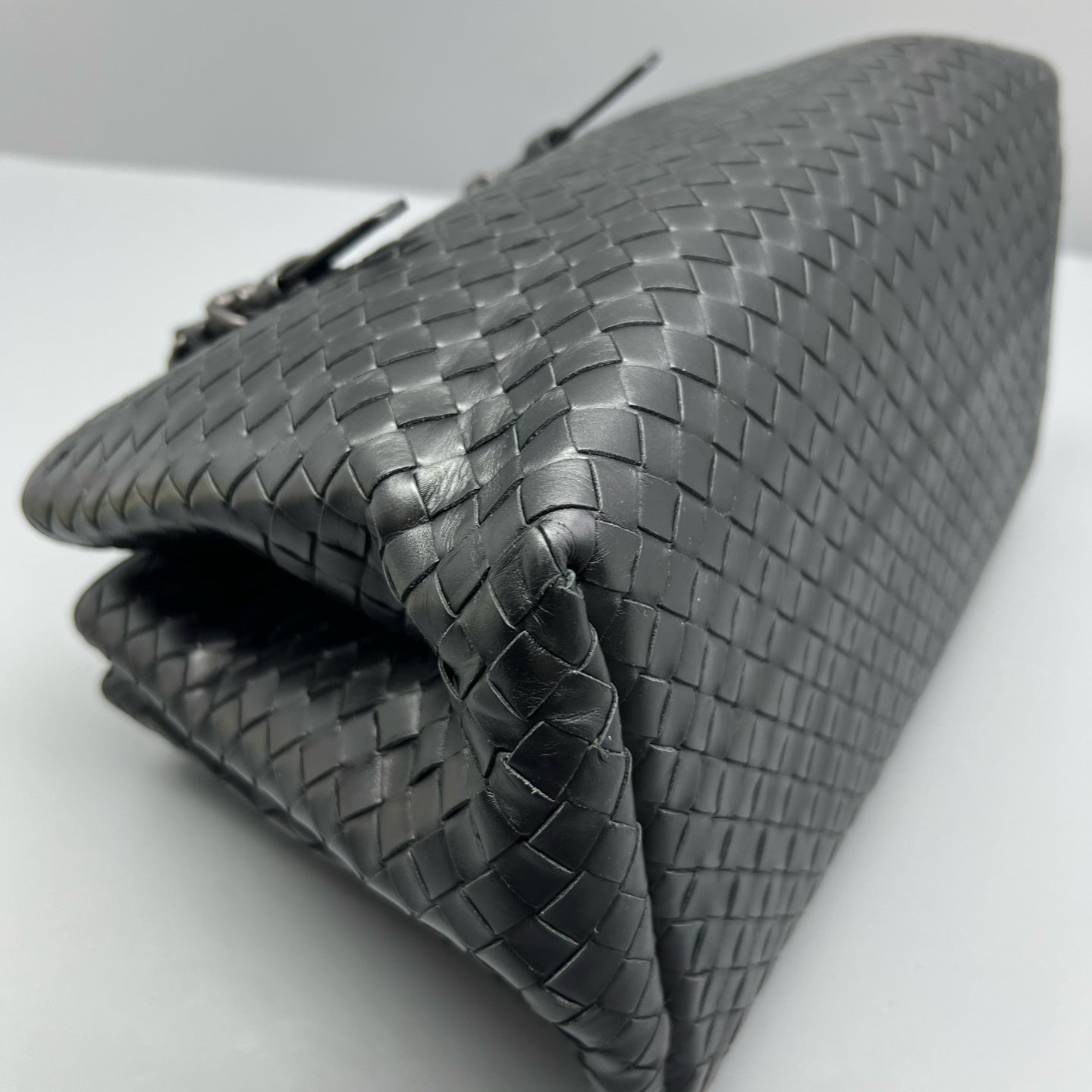 Bottega Veneta - Roma - Leather - Black - (Medium)
