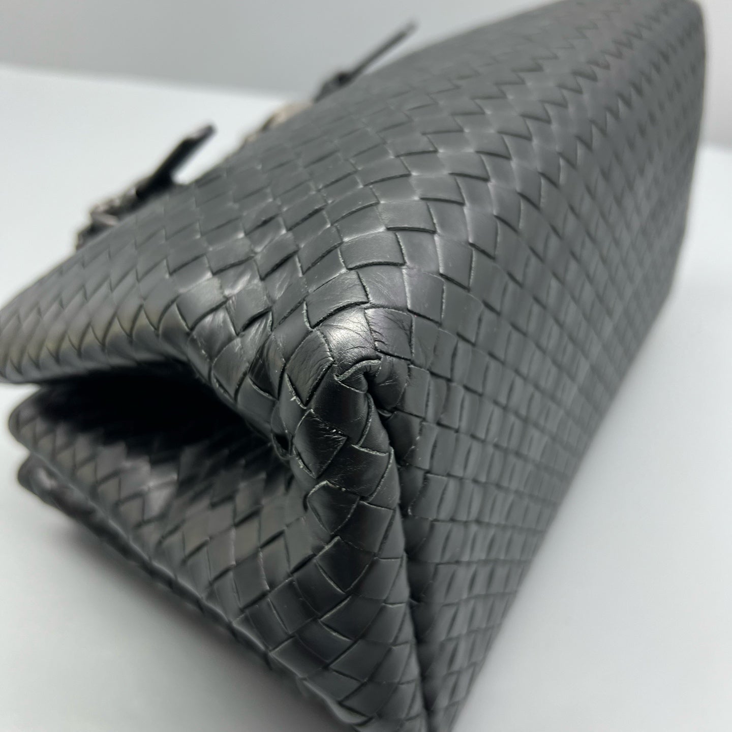 Bottega Veneta - Roma - Leather - Black - (medium)