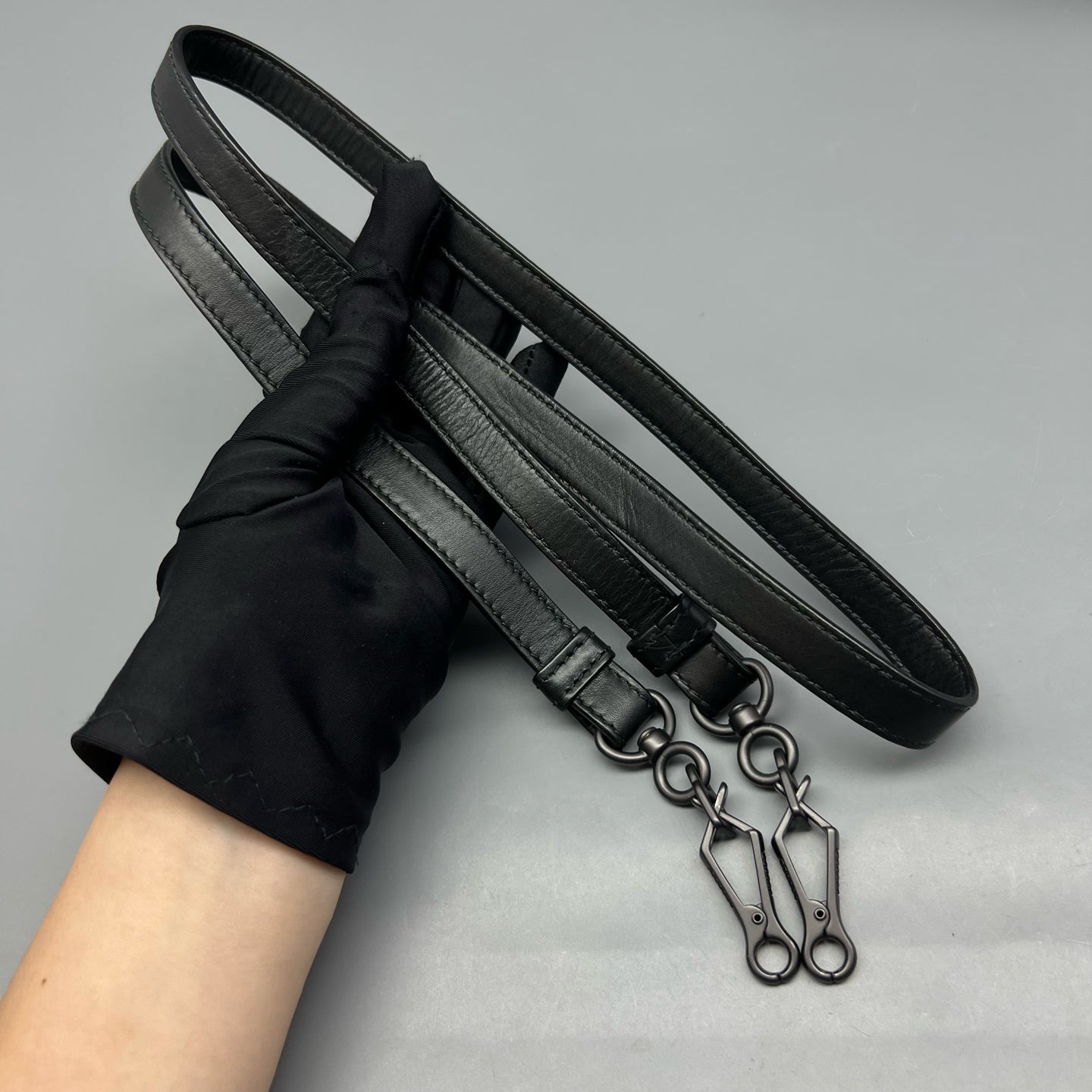 Bottega Veneta - Roma - Leather - Black - (medium)