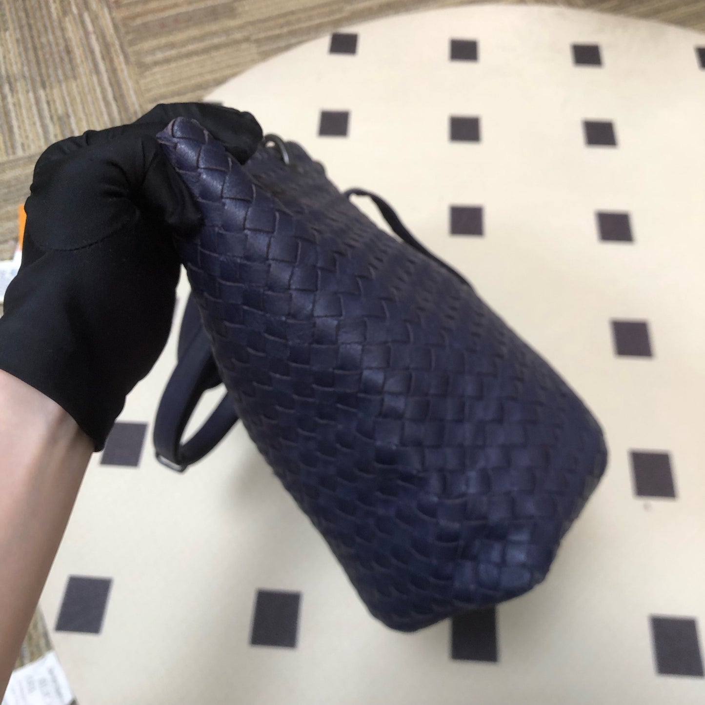 Bottega Veneta - Roma - Leather - Blue - (large)