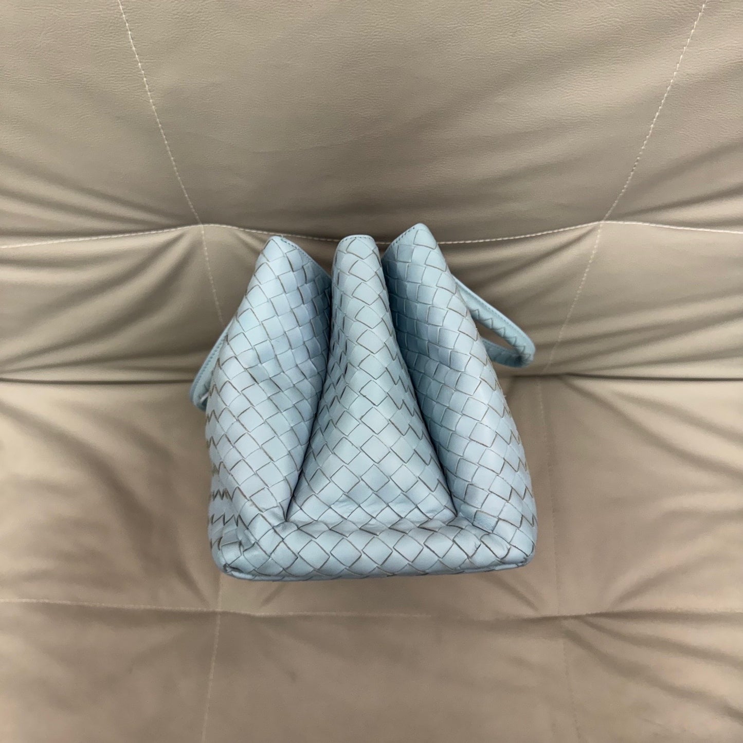 Bottega Veneta - Roma - Leather - Blue - (medium)