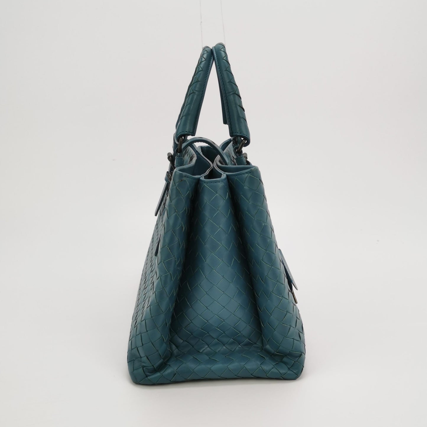 Bottega Veneta - Roma - Leather - Blue - (medium)