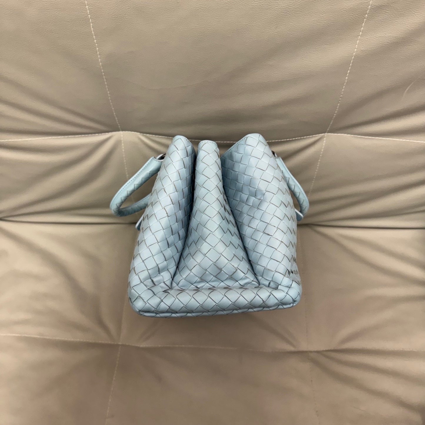 Bottega Veneta - Roma - Leather - Blue - (medium)