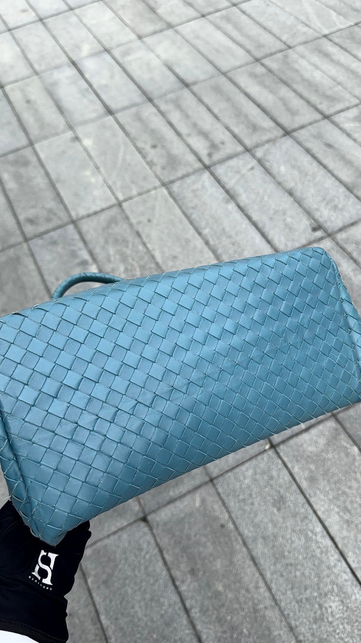 Bottega Veneta - Roma - Leather - Blue - (medium)