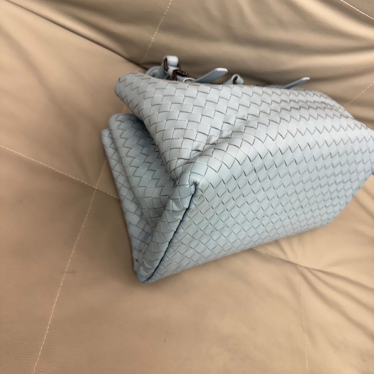 Bottega Veneta - Roma - Leather - Blue - (medium)
