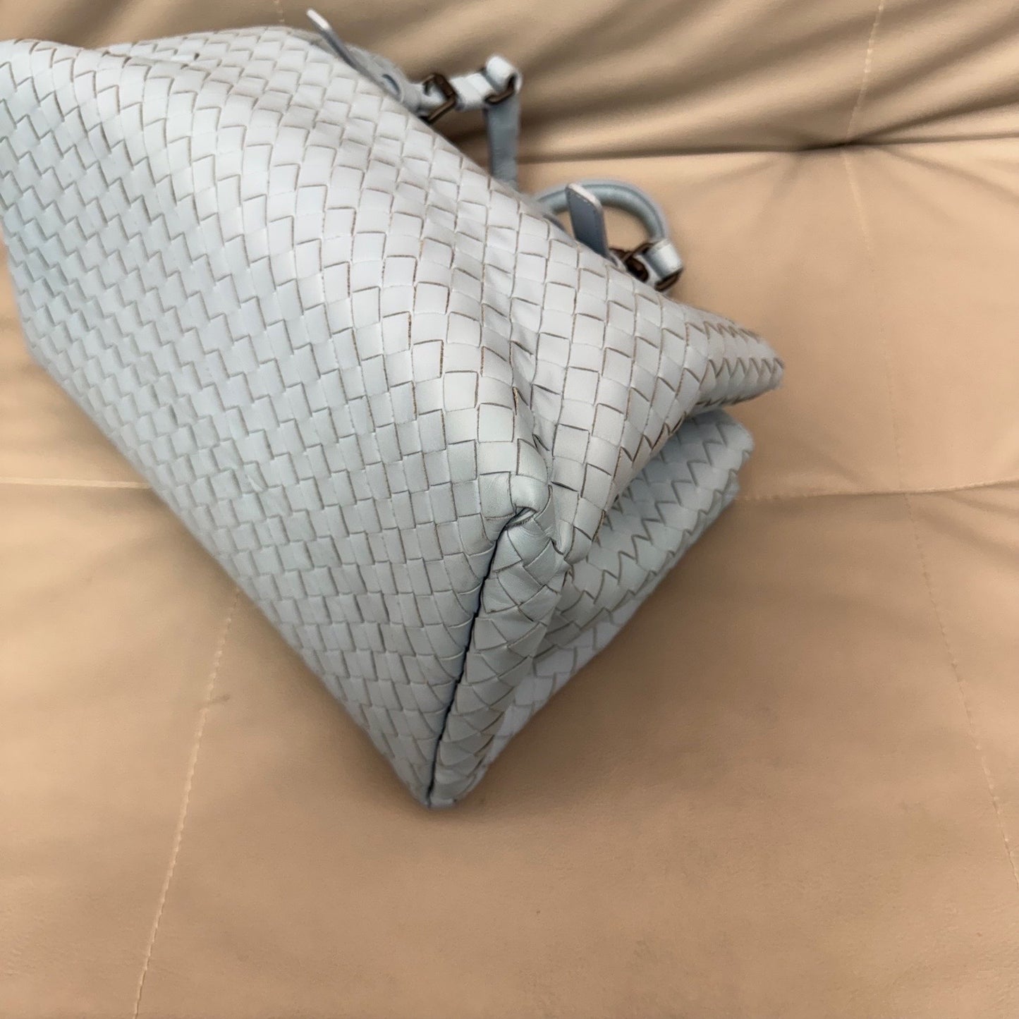 Bottega Veneta - Roma - Leather - Blue - (medium)