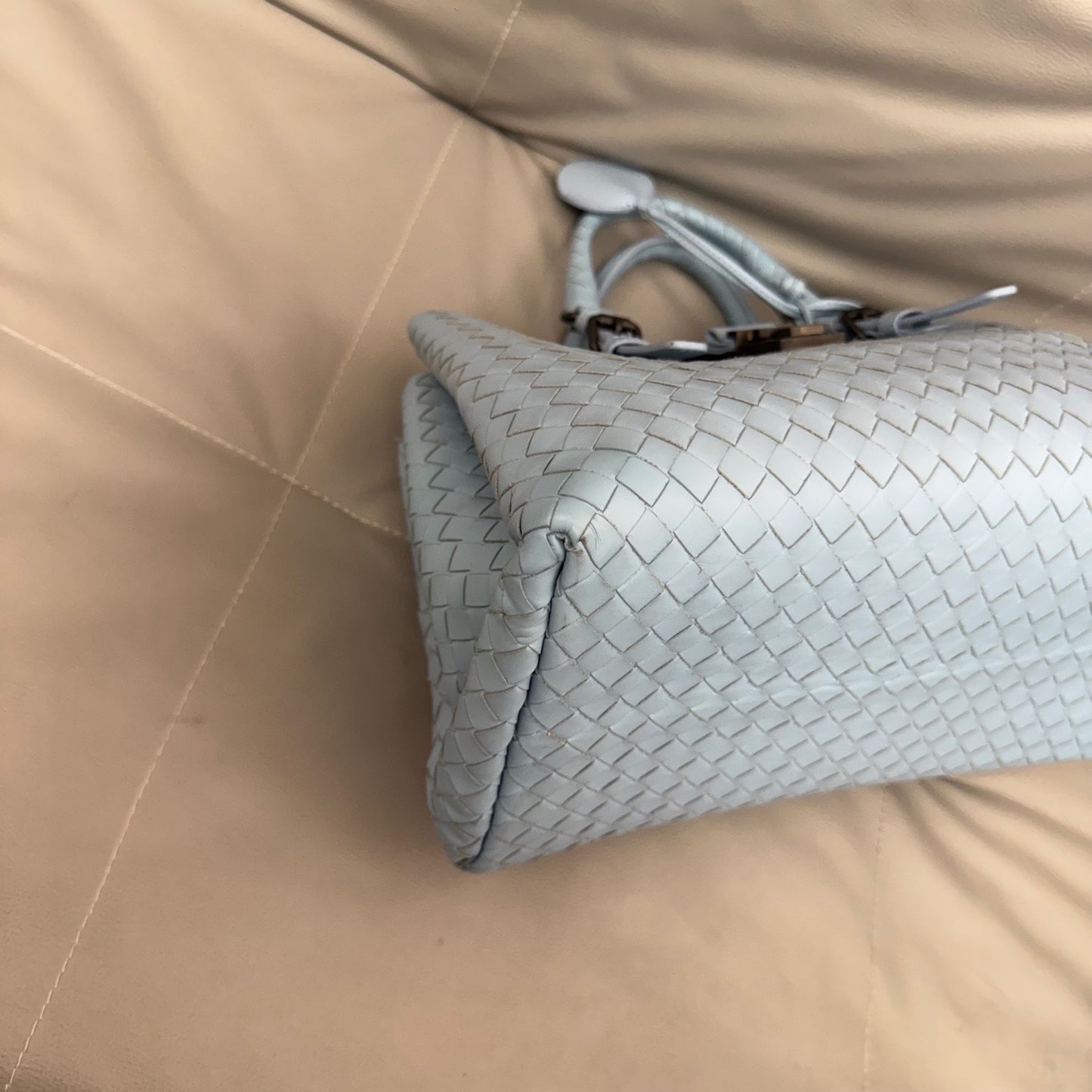 Bottega Veneta - Roma - Leather - Blue - (medium)