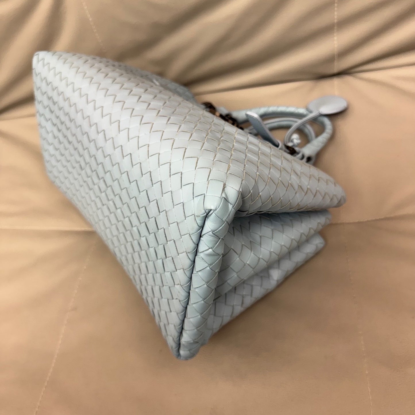 Bottega Veneta - Roma - Leather - Blue - (medium)