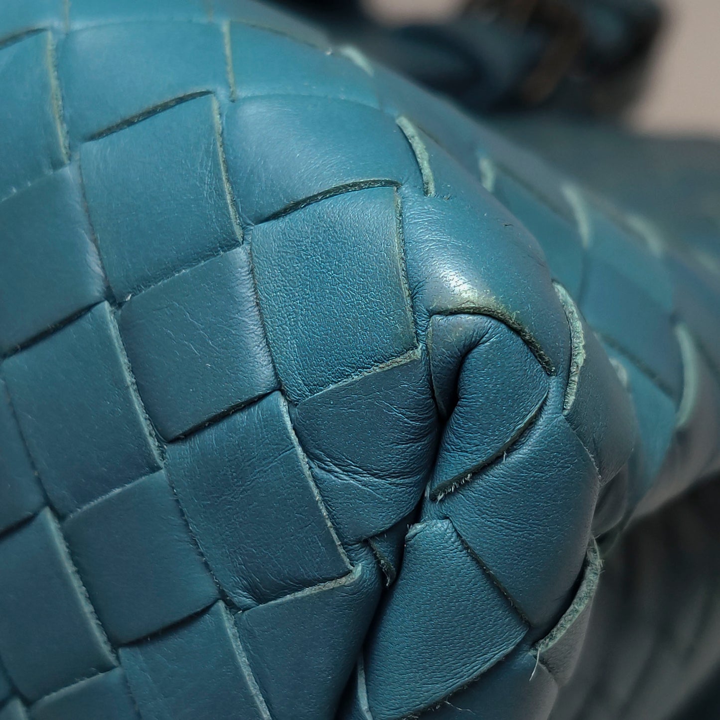 Bottega Veneta - Roma - Leather - Blue - (medium)