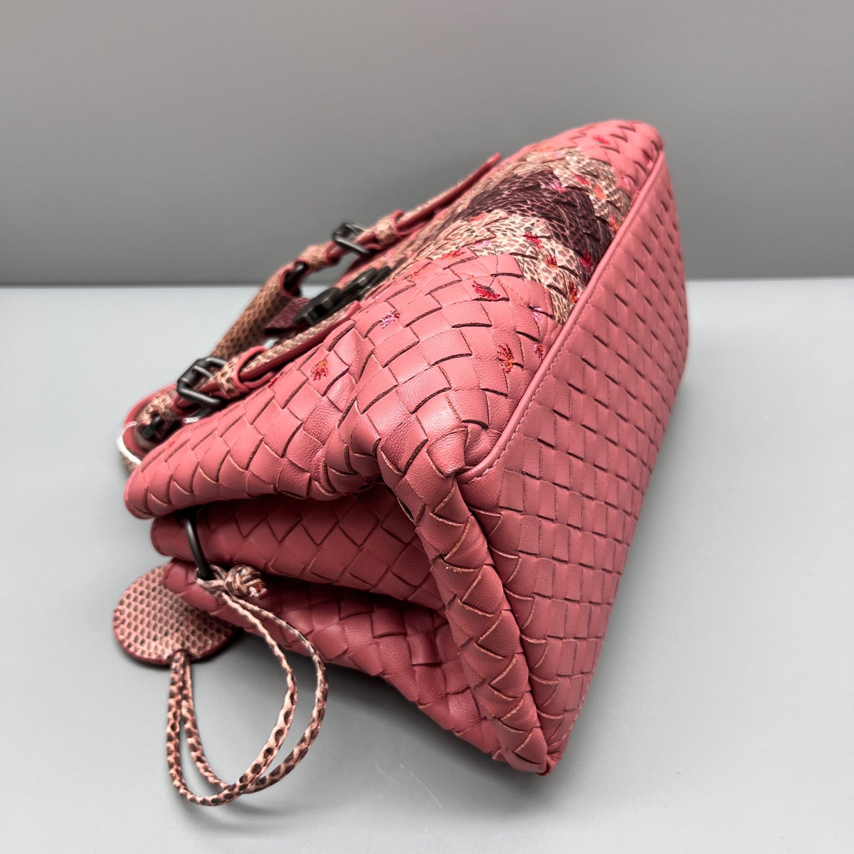 Bottega Veneta - Roma - Leather - Multicolour - (small)