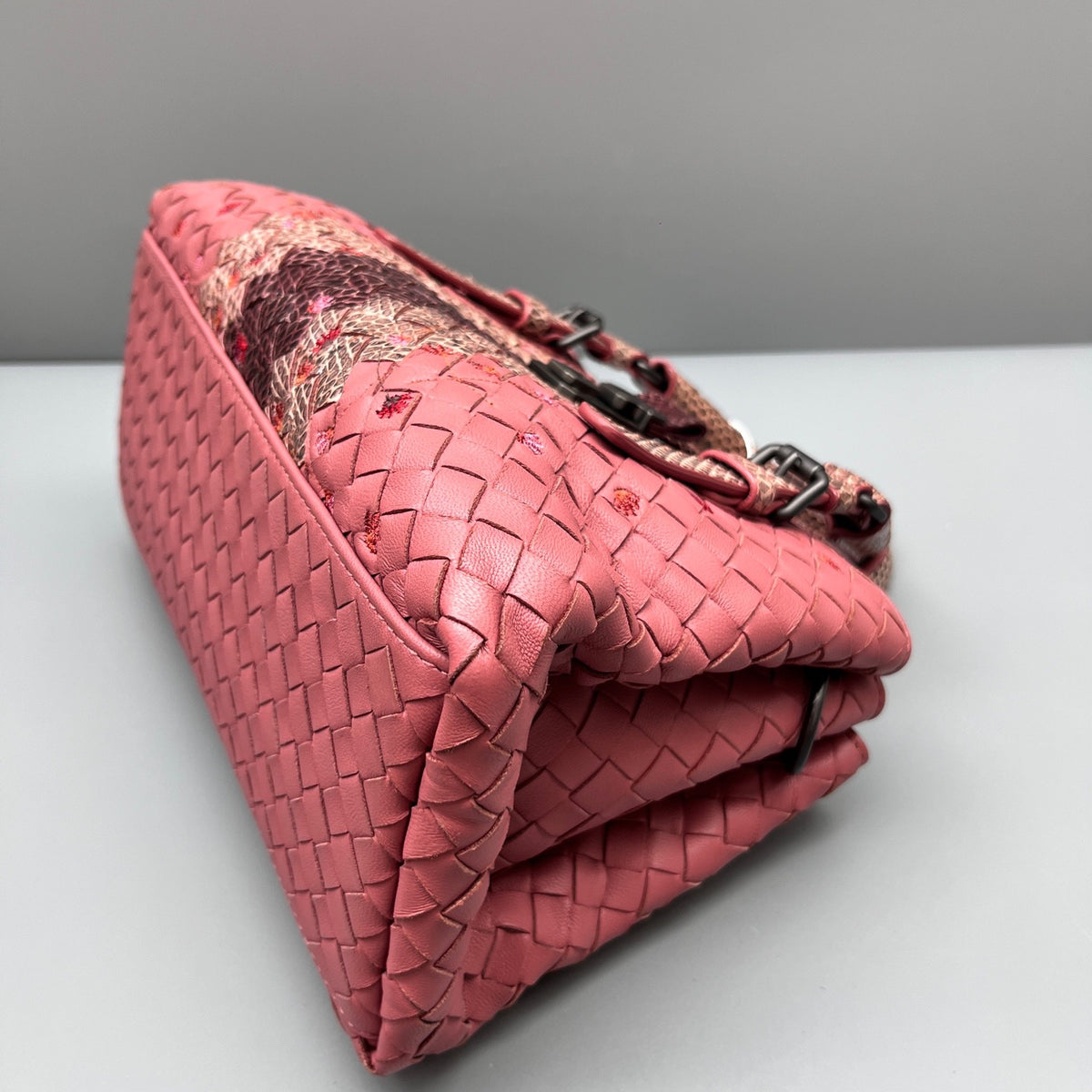Bottega Veneta - Roma - Leather - Multicolour - (small)