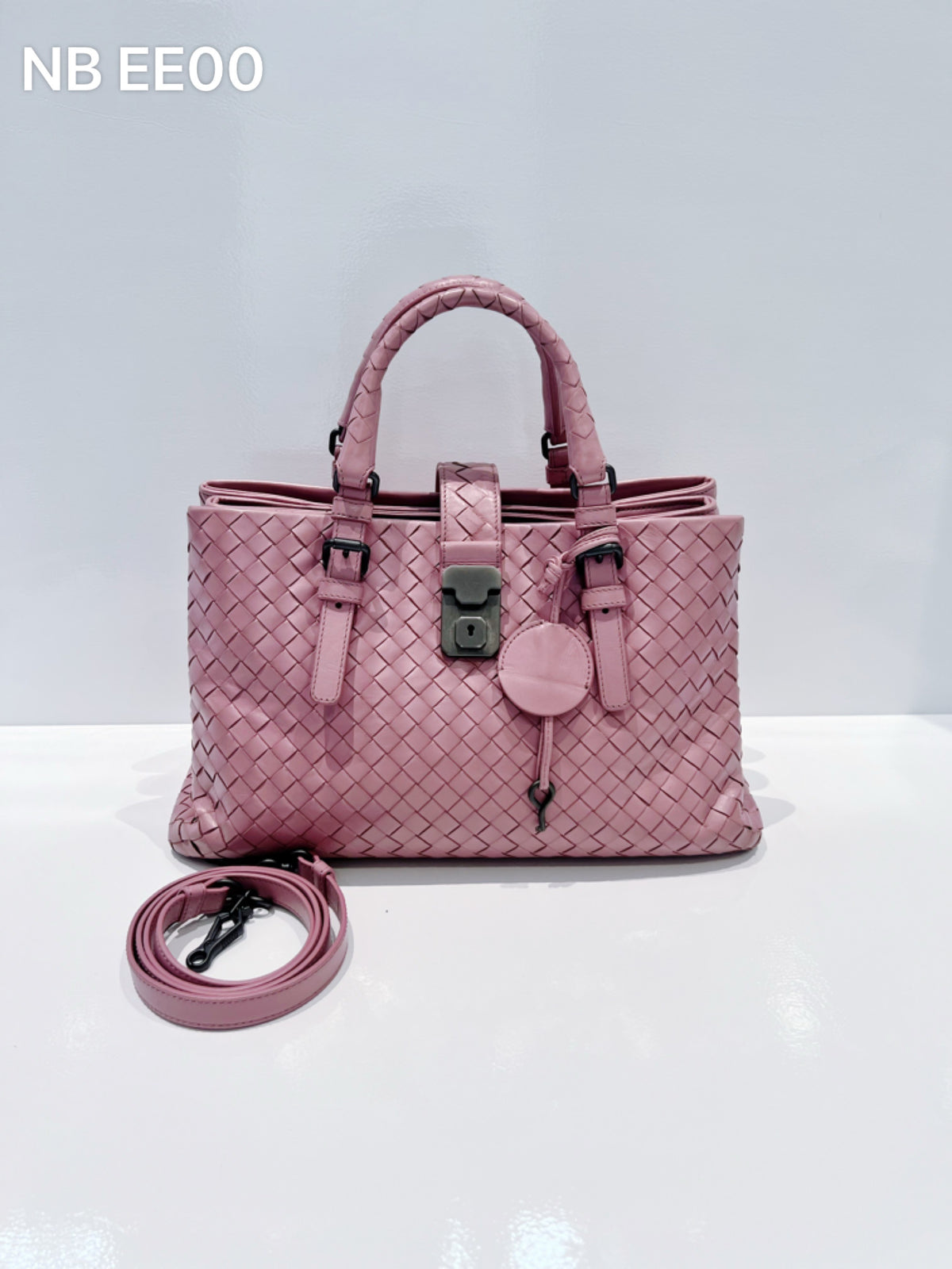 Bottega Veneta - Roma - Leather - Pink