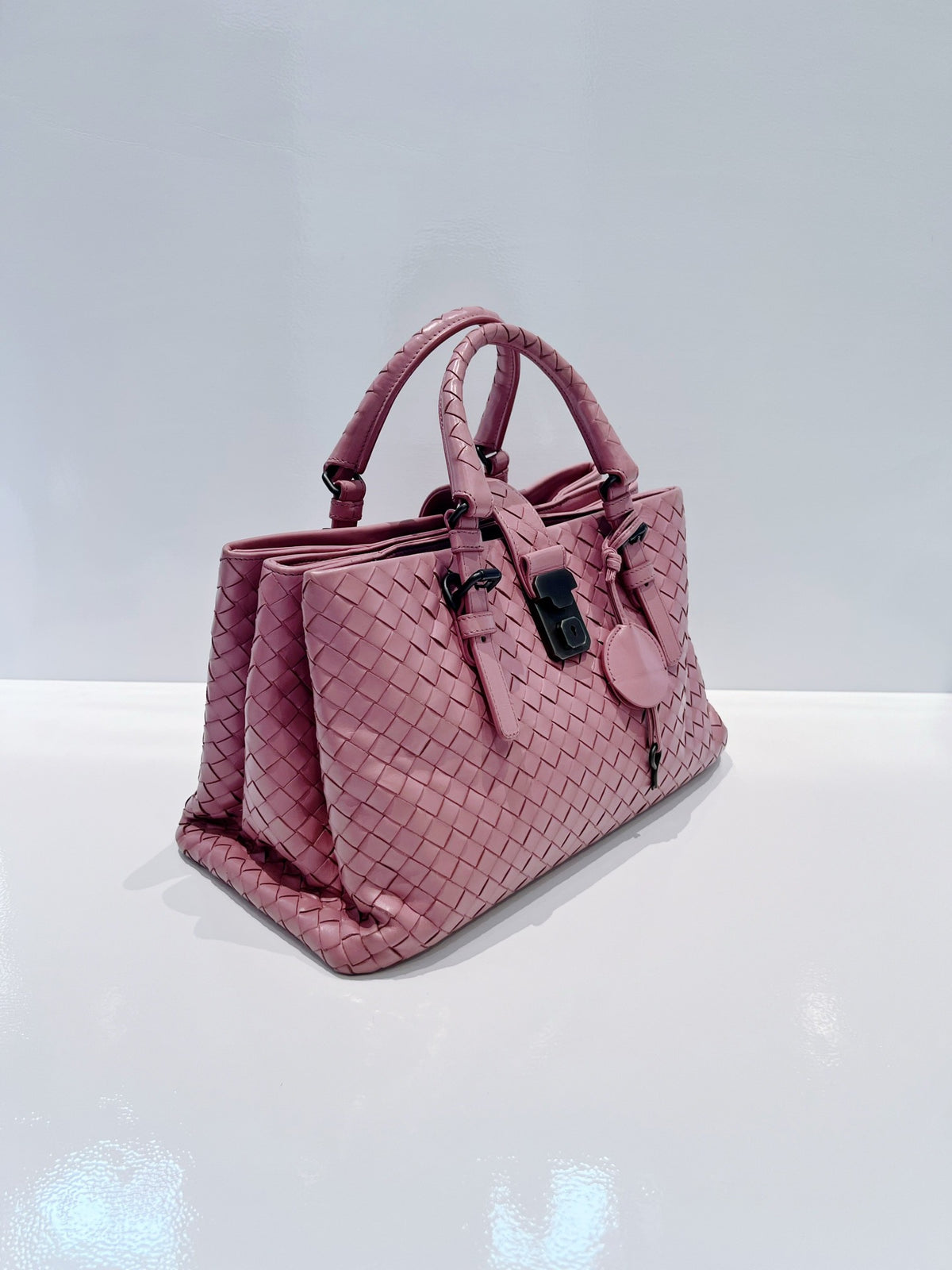 Bottega Veneta - Roma - Leather - Pink