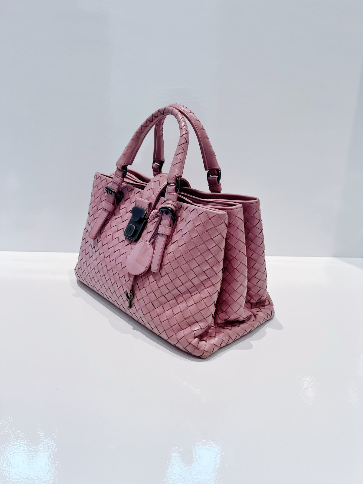 Bottega Veneta - Roma - Leather - Pink