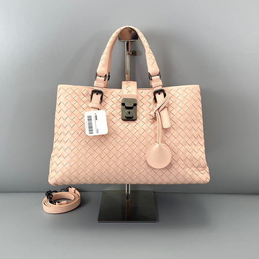 Bottega Veneta - Roma - Leather - Pink - (Medium)
